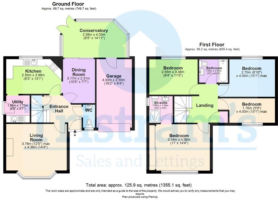 Finsbury Park Close, West Bridgford floorplan