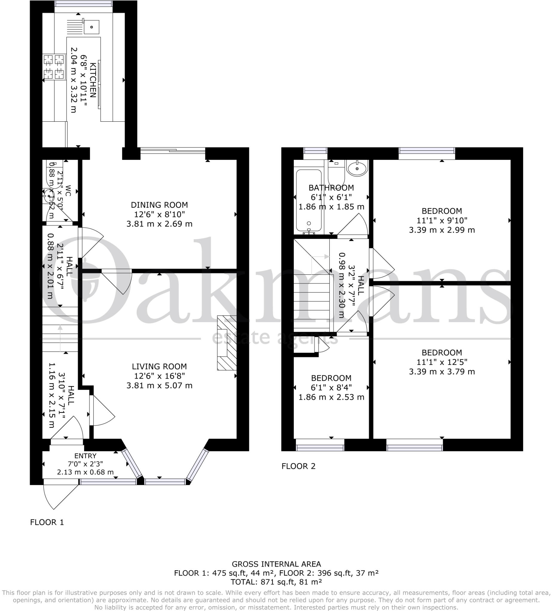 Alvechurch Road, Birmingham, B31 floorplan