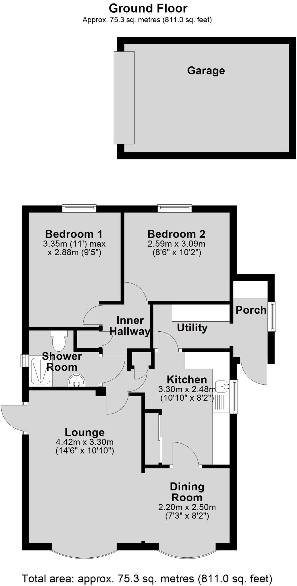 Stonecliff Park, Prebend Lane, Welton floorplan