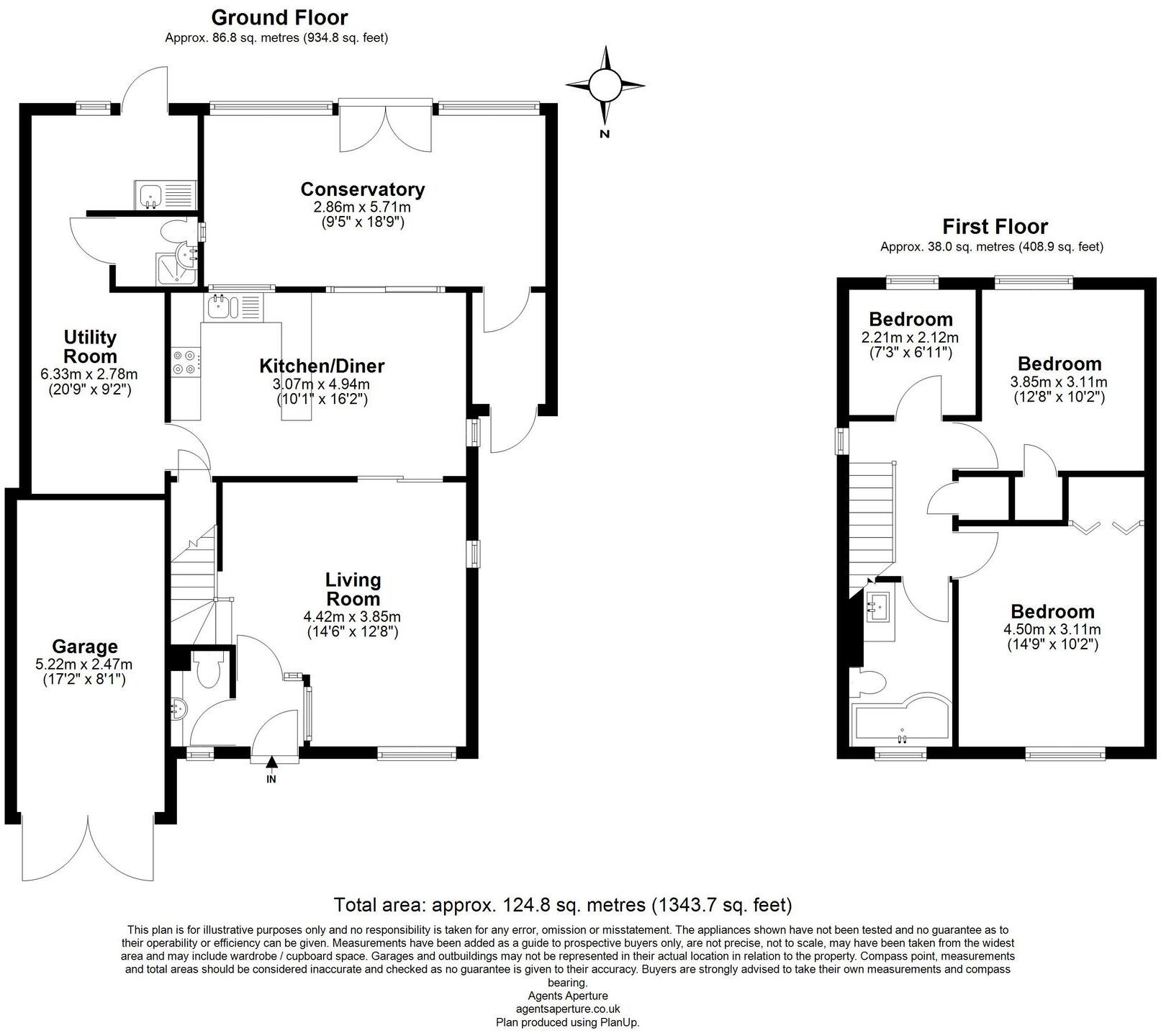 Coombe Close, Snodland, ME6 floorplan
