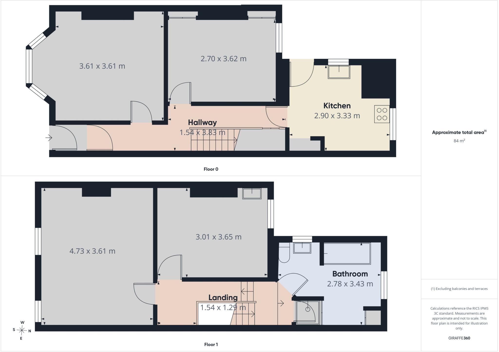 Old Laira Road, Lipson, Plymouth, PL3 floorplan