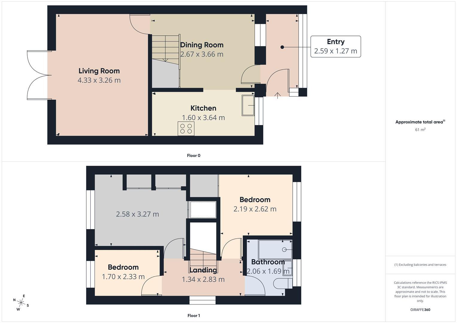 Broadbank, Wardley, Gateshead floorplan