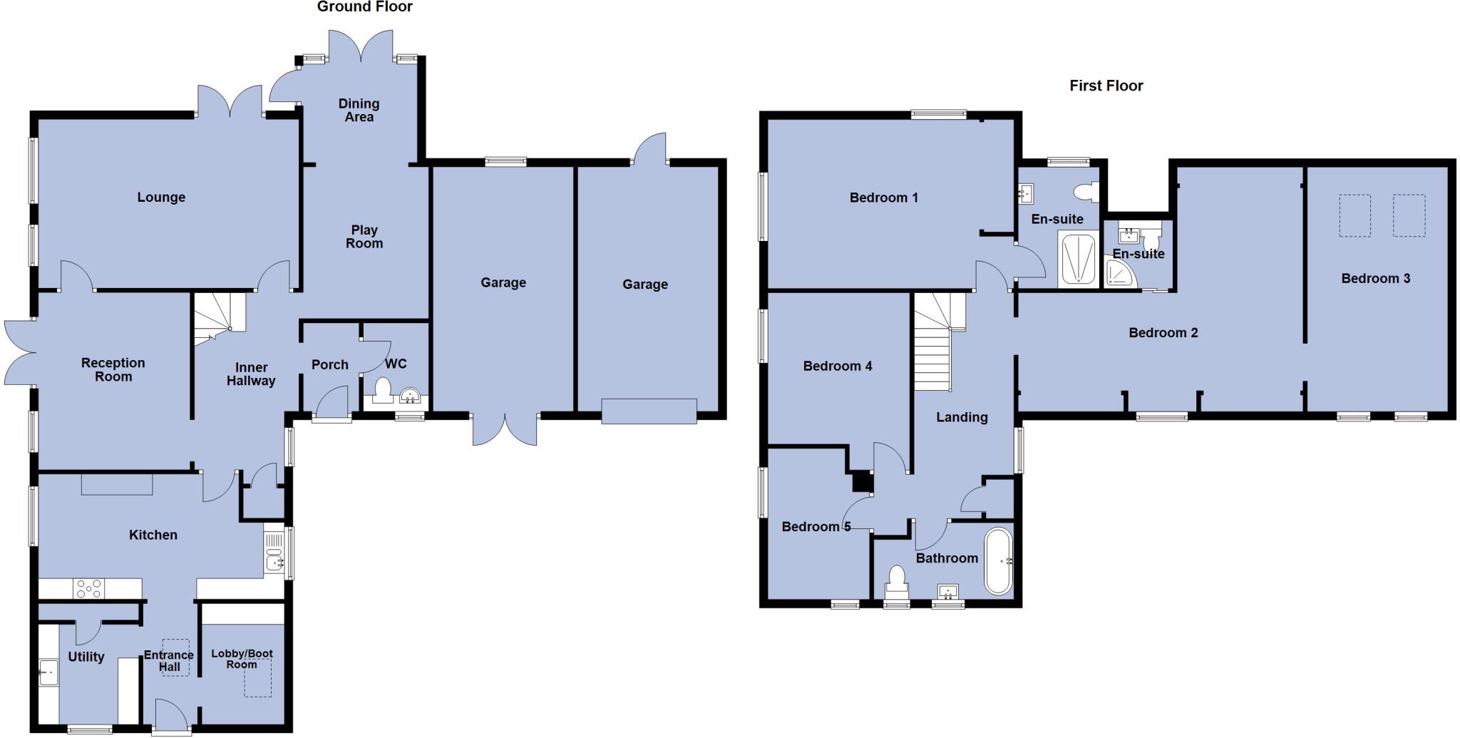 London Road, Chatteris, Cambs., PE16 6SF floorplan