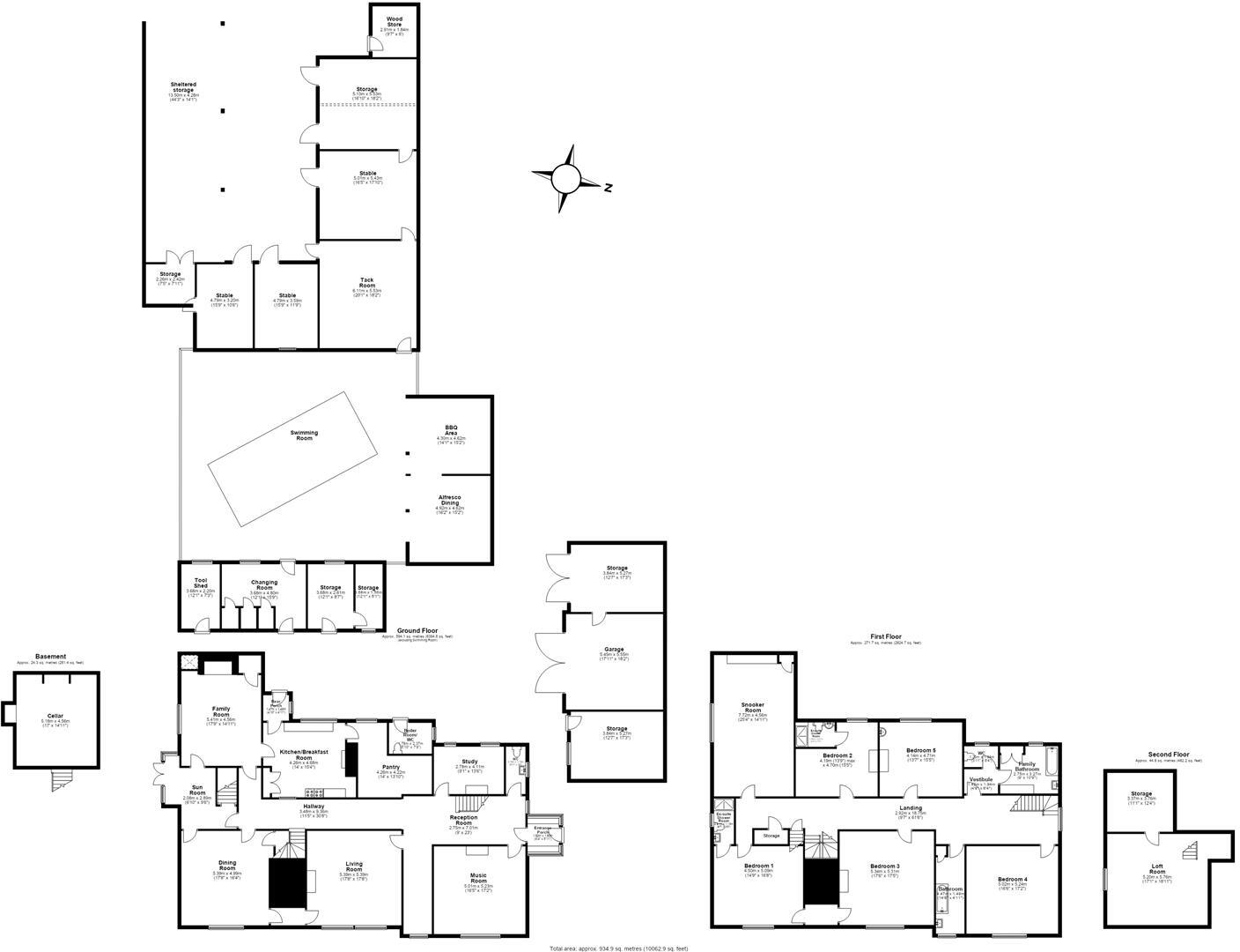 Coughton, Alcester floorplan