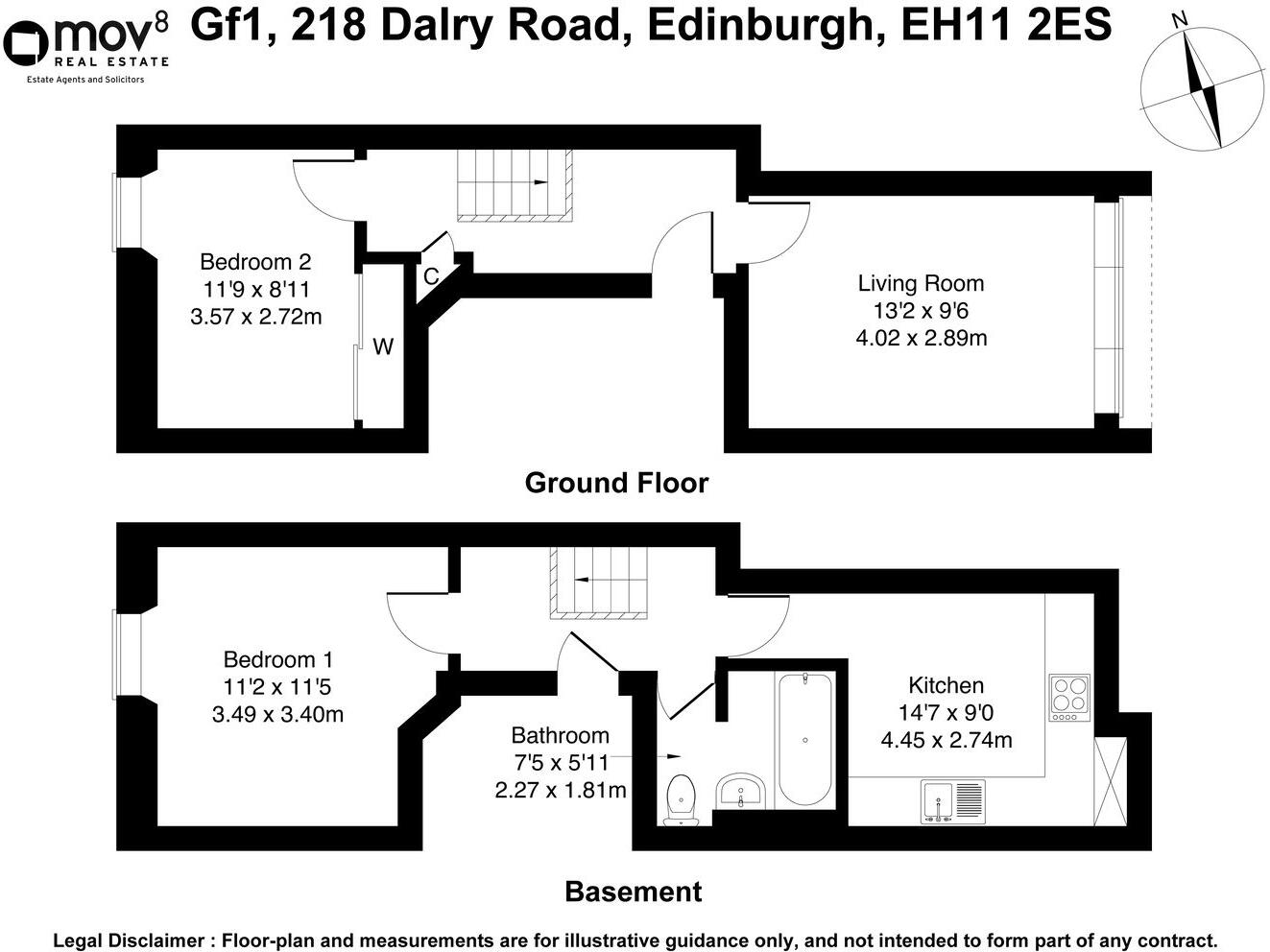 Dalry Road, Dalry, Edinburgh, EH11 floorplan