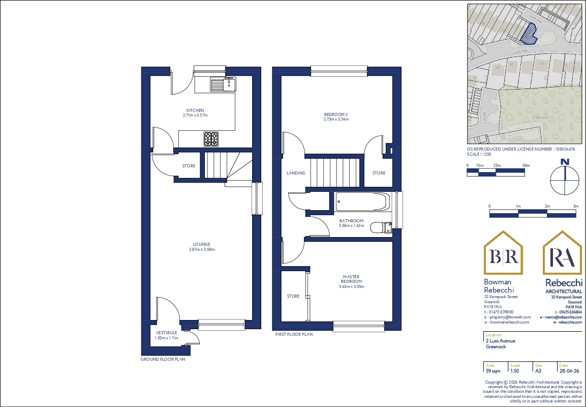 Luss Avenue, Inverclyde, Greenock, PA15 floorplan