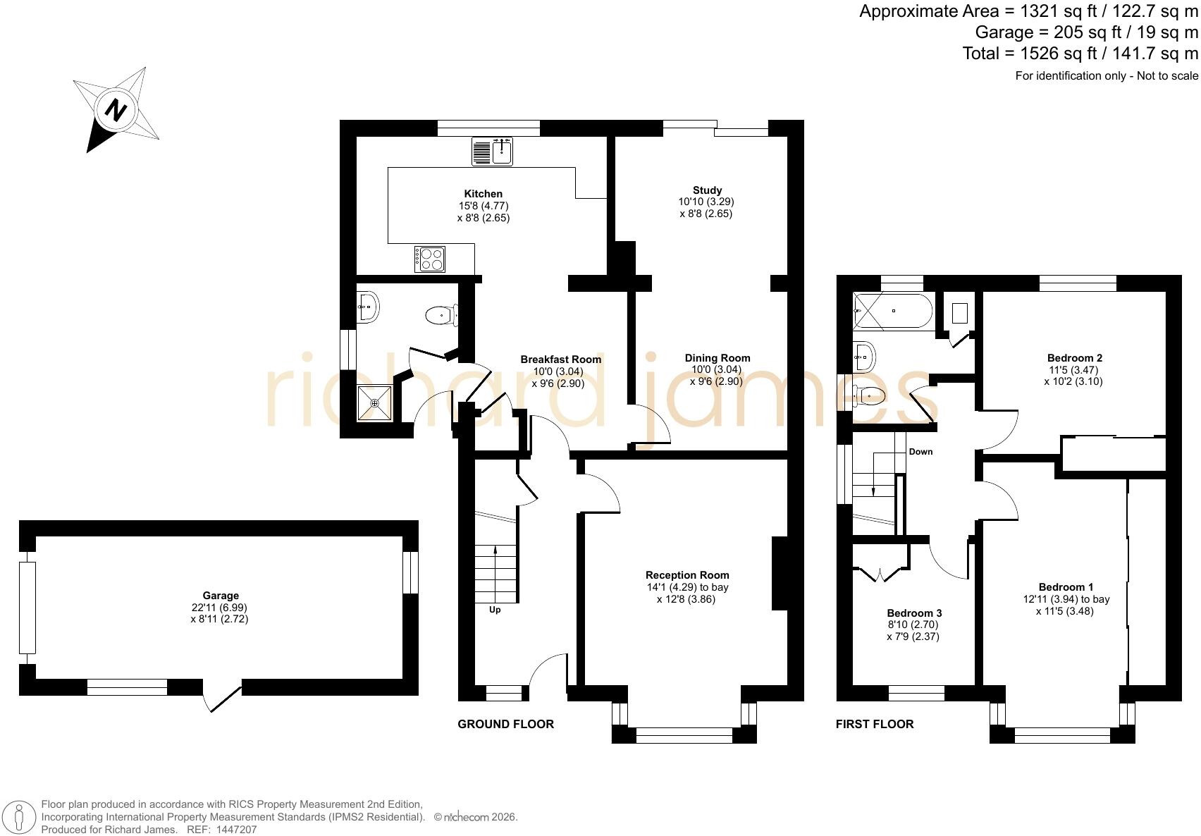 Weedon Road, Stratton St Margaret, Swindon, SN3 floorplan