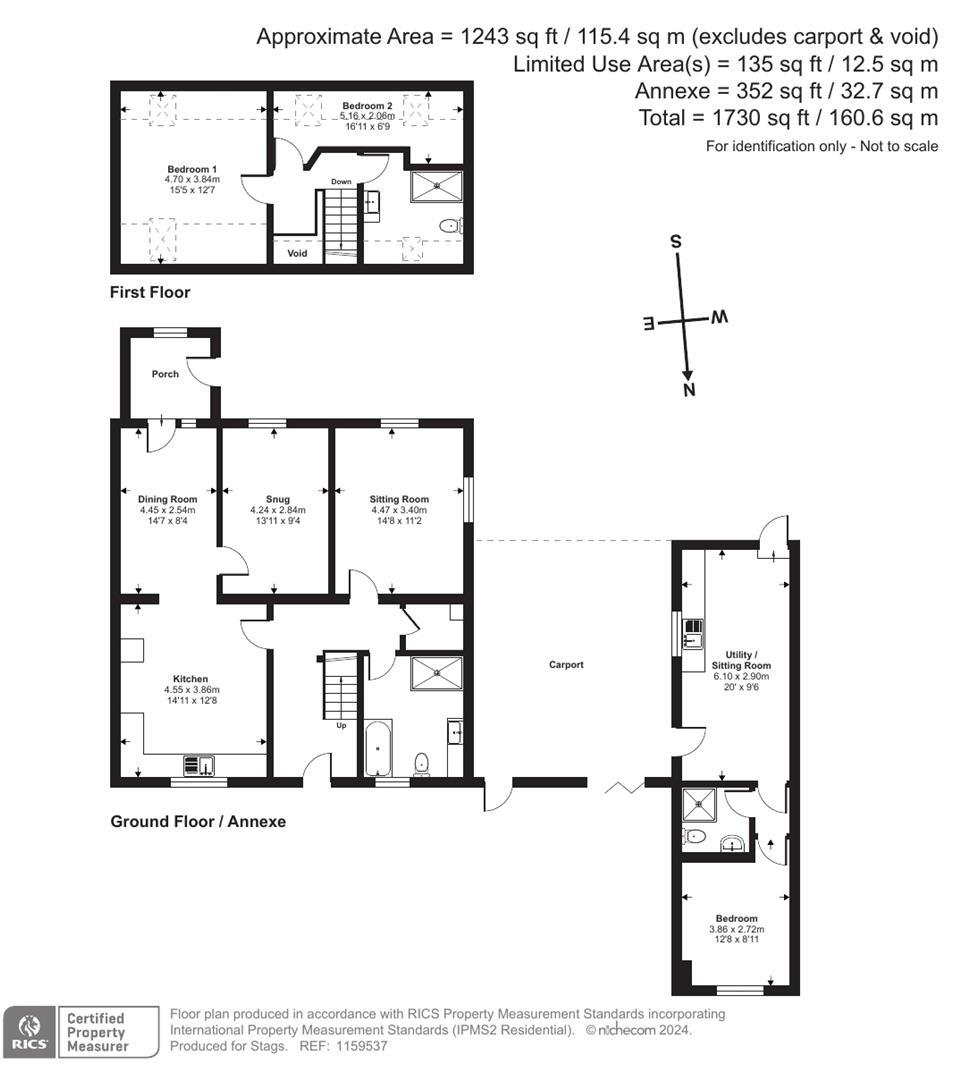 Hopperstyle, Bickington, Barnstaple floorplan