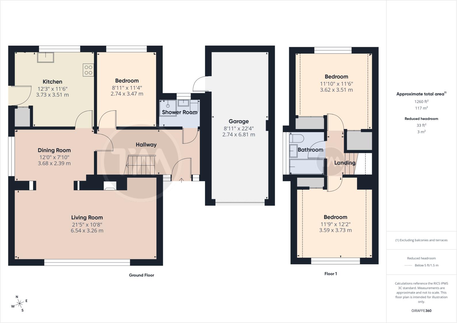 Acacia Avenue, St. Ives, PE27 floorplan