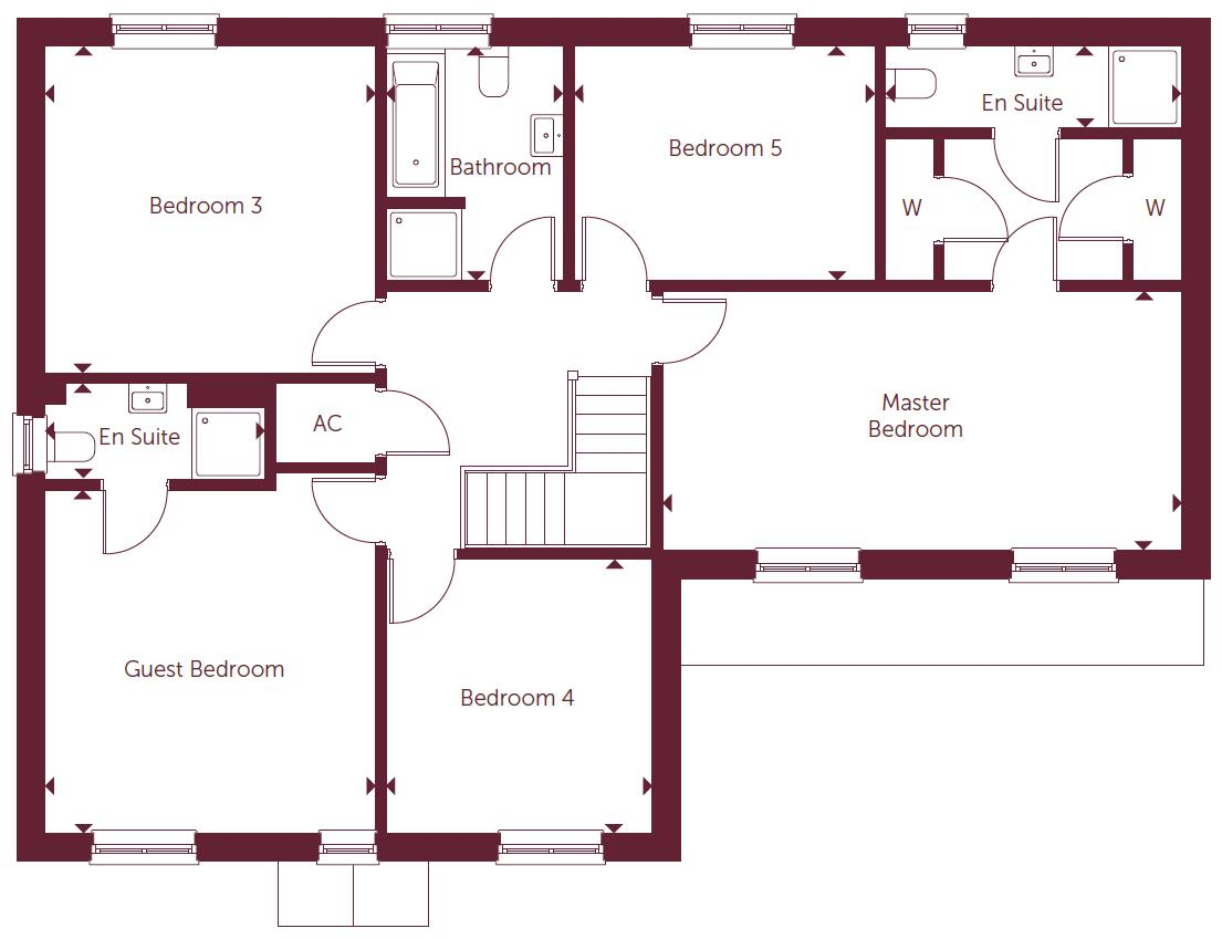 Maddoxford Gardens, Boorley Green floorplan