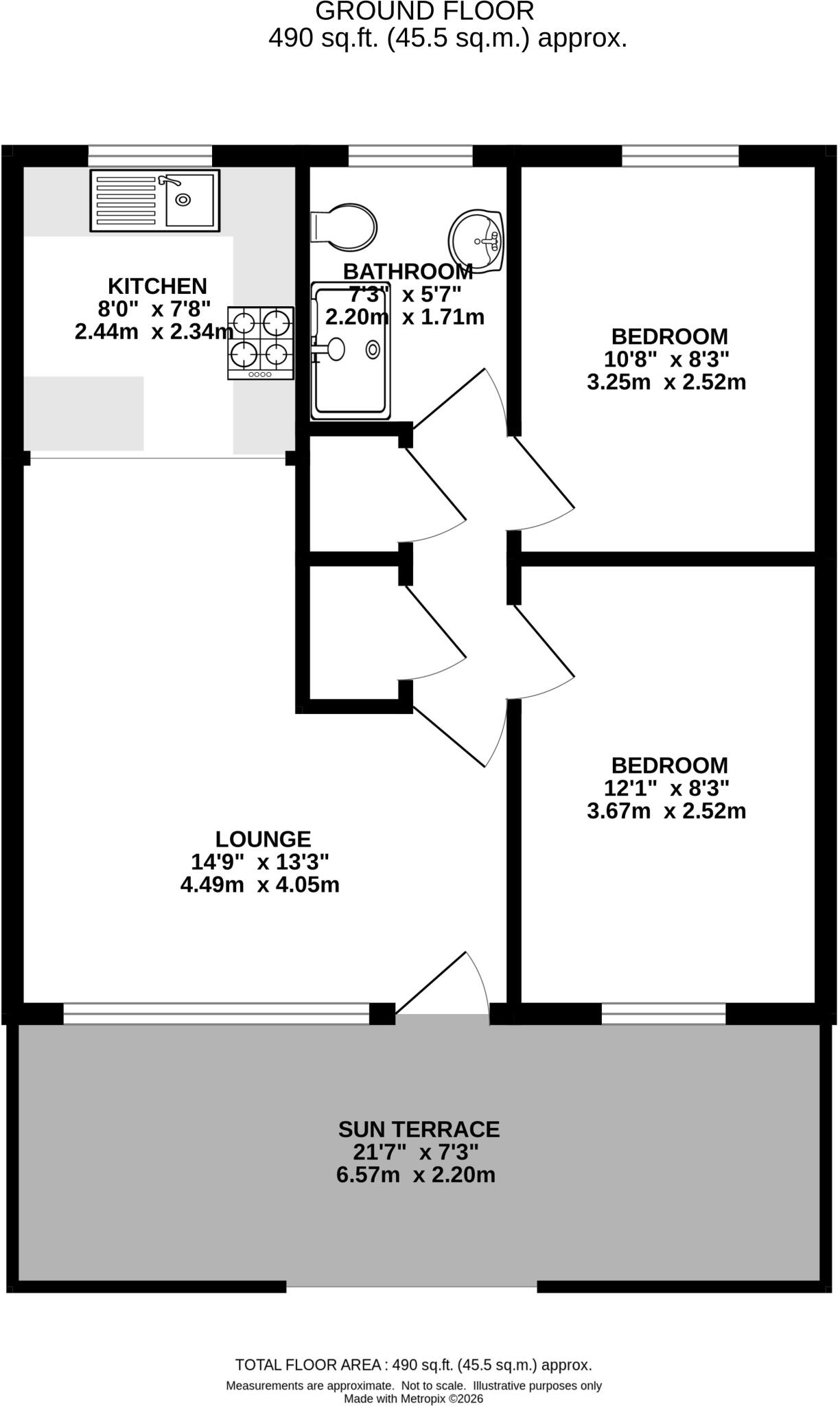 37 Rainbows End Park, Mill Lane, Bacton, Norfolk NR12 0HN floorplan