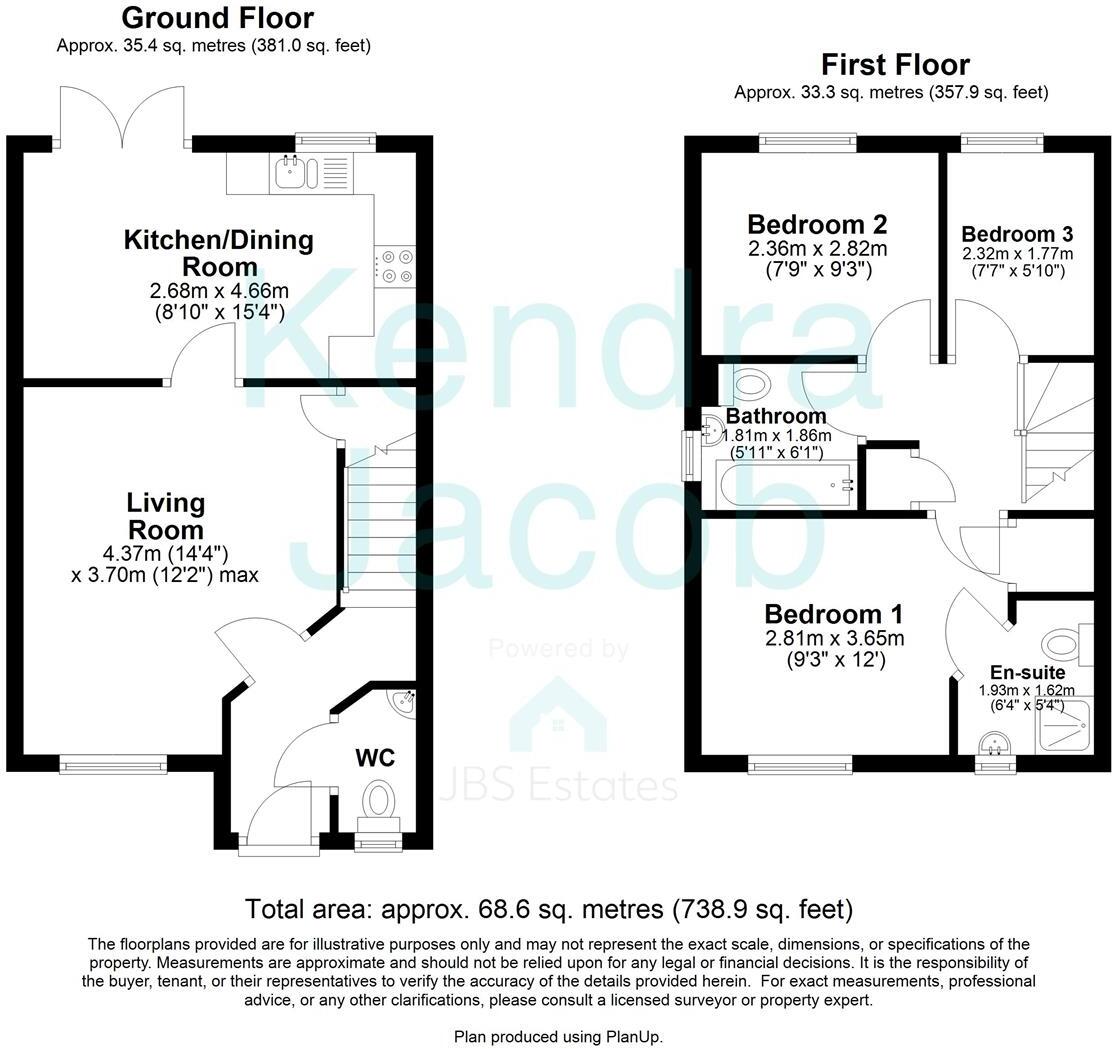 White Park Place, Retford floorplan