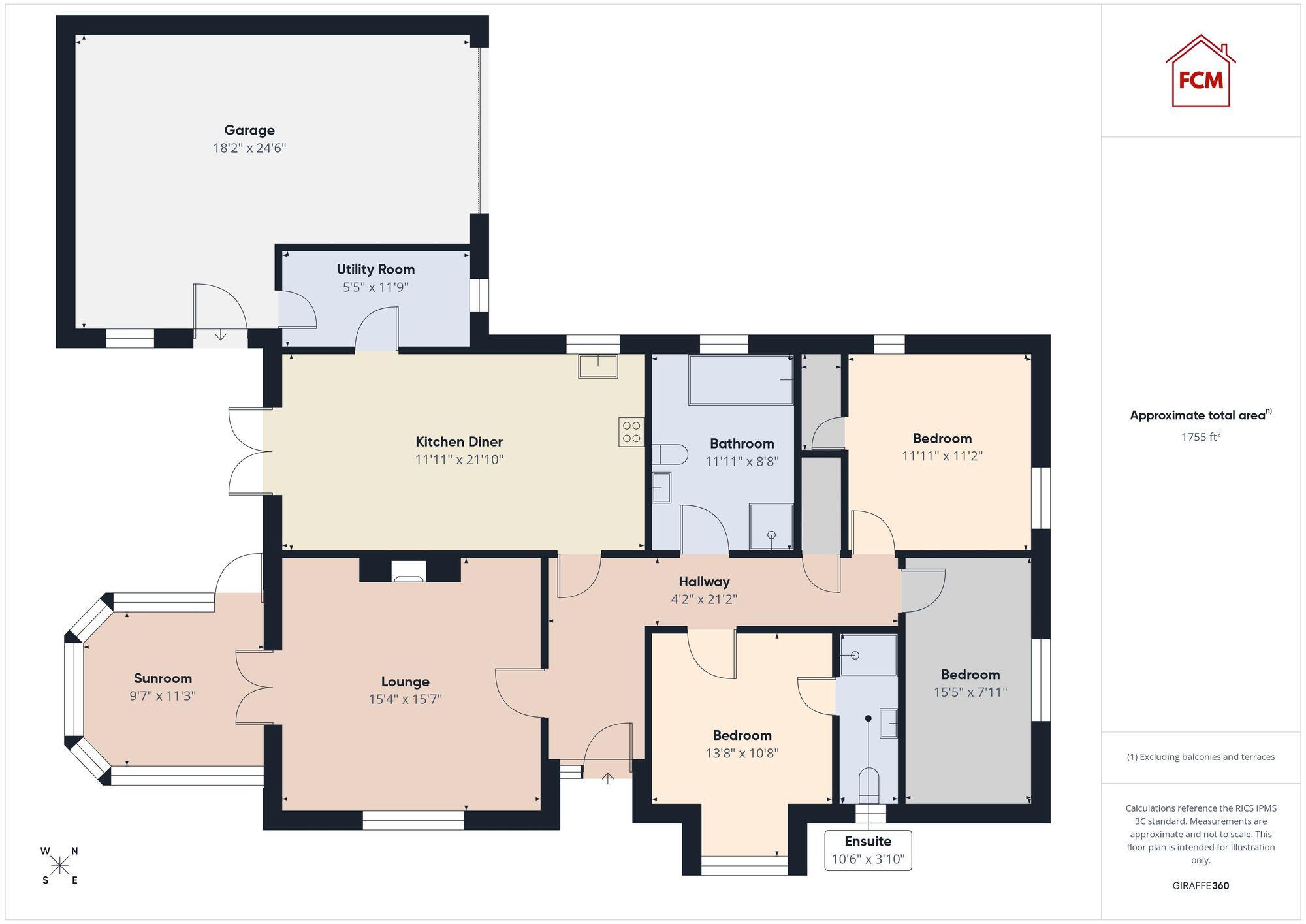 Osprey Gardens, Moresby Parks, CA28 floorplan