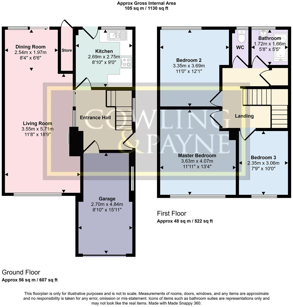 Wick Beech Avenue, Wickford floorplan