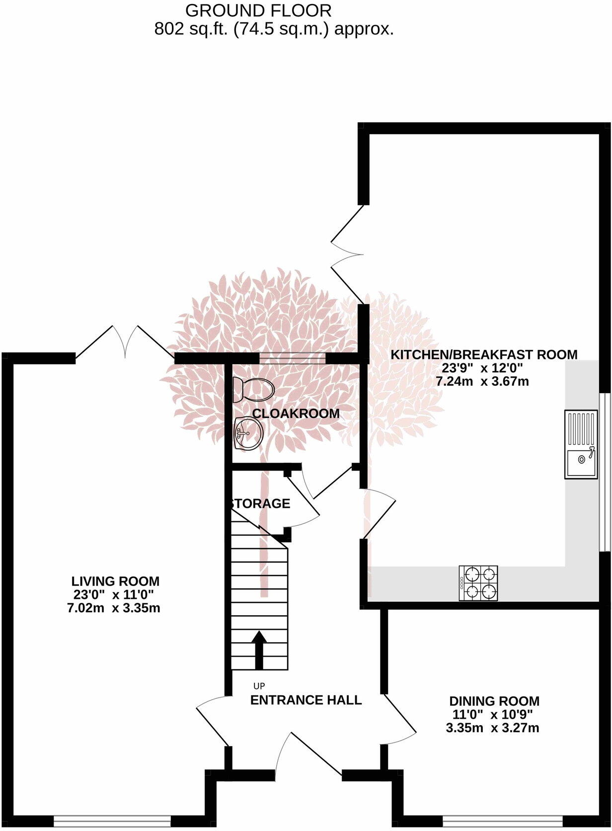 1, Taylors Fields, Banwell floorplan