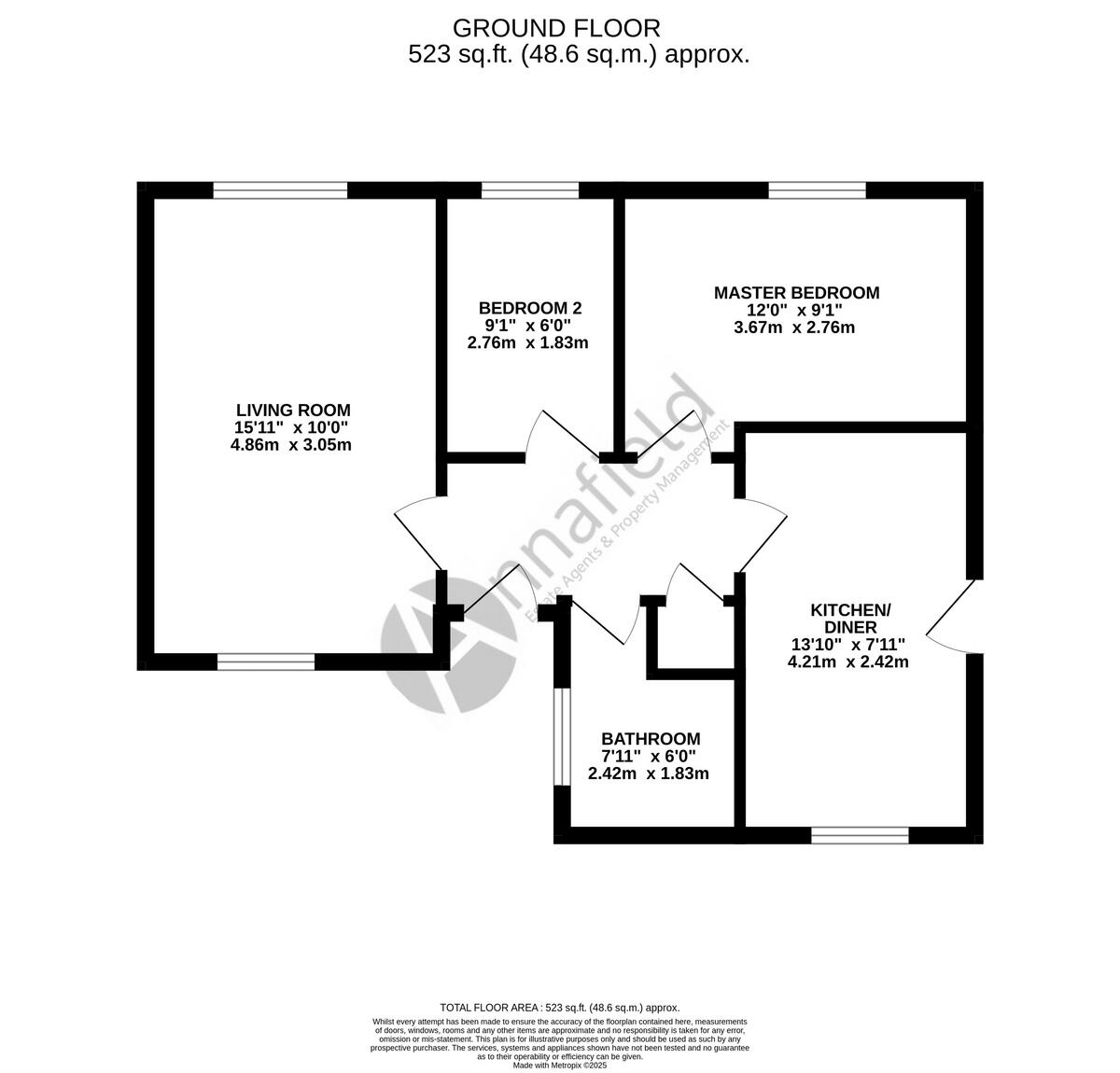 Bushey Close, Huntingdon, PE29 floorplan