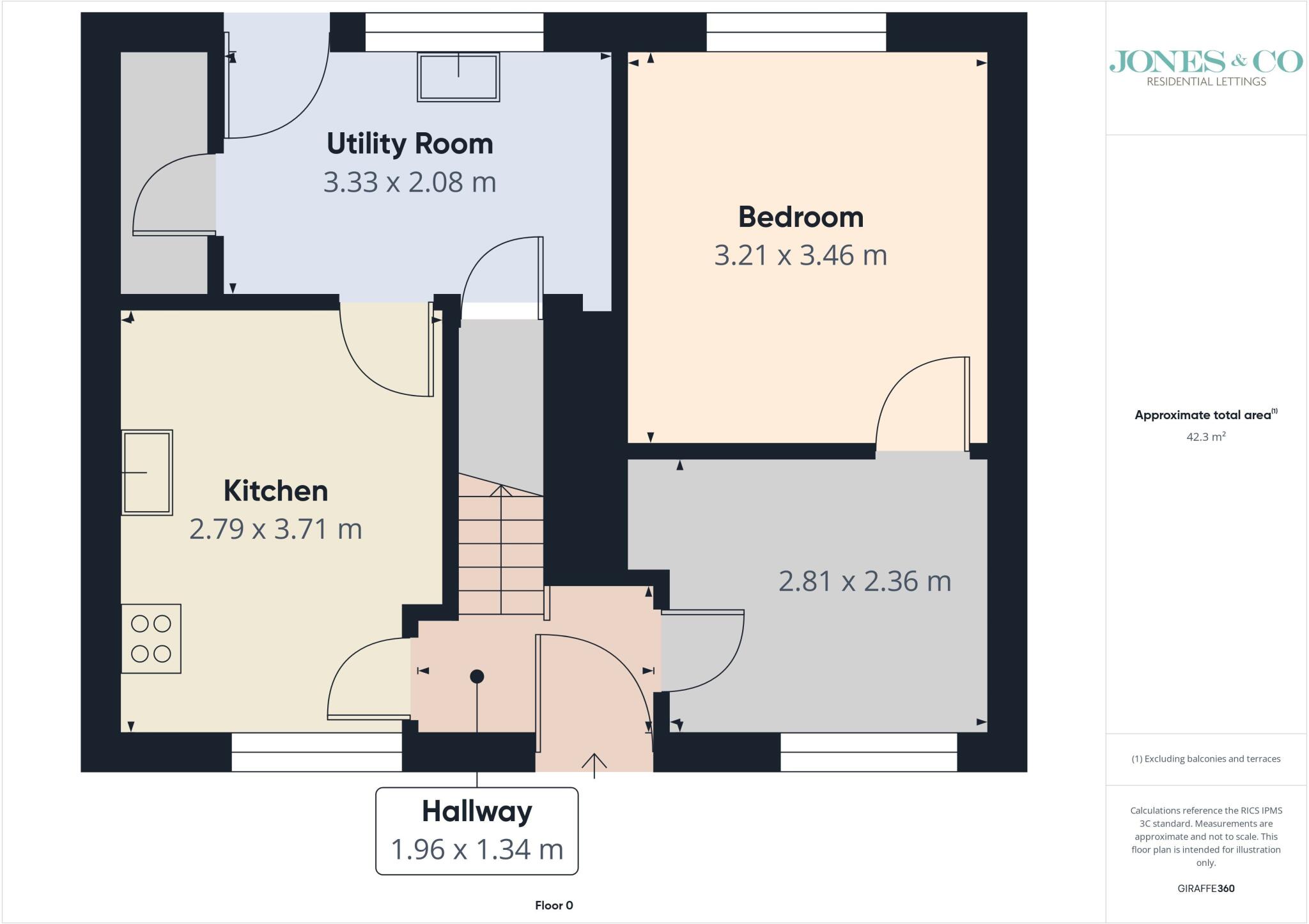 Freshfield Close - DBR floorplan