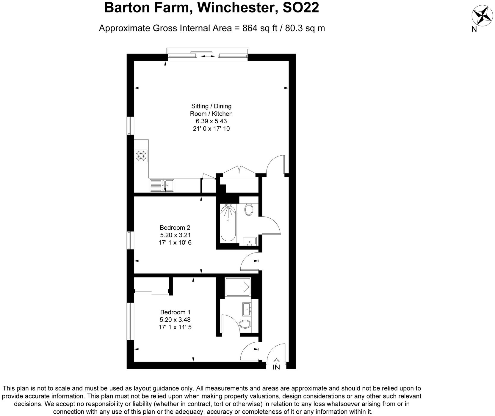 Andover Road, Winchester, SO22 floorplan