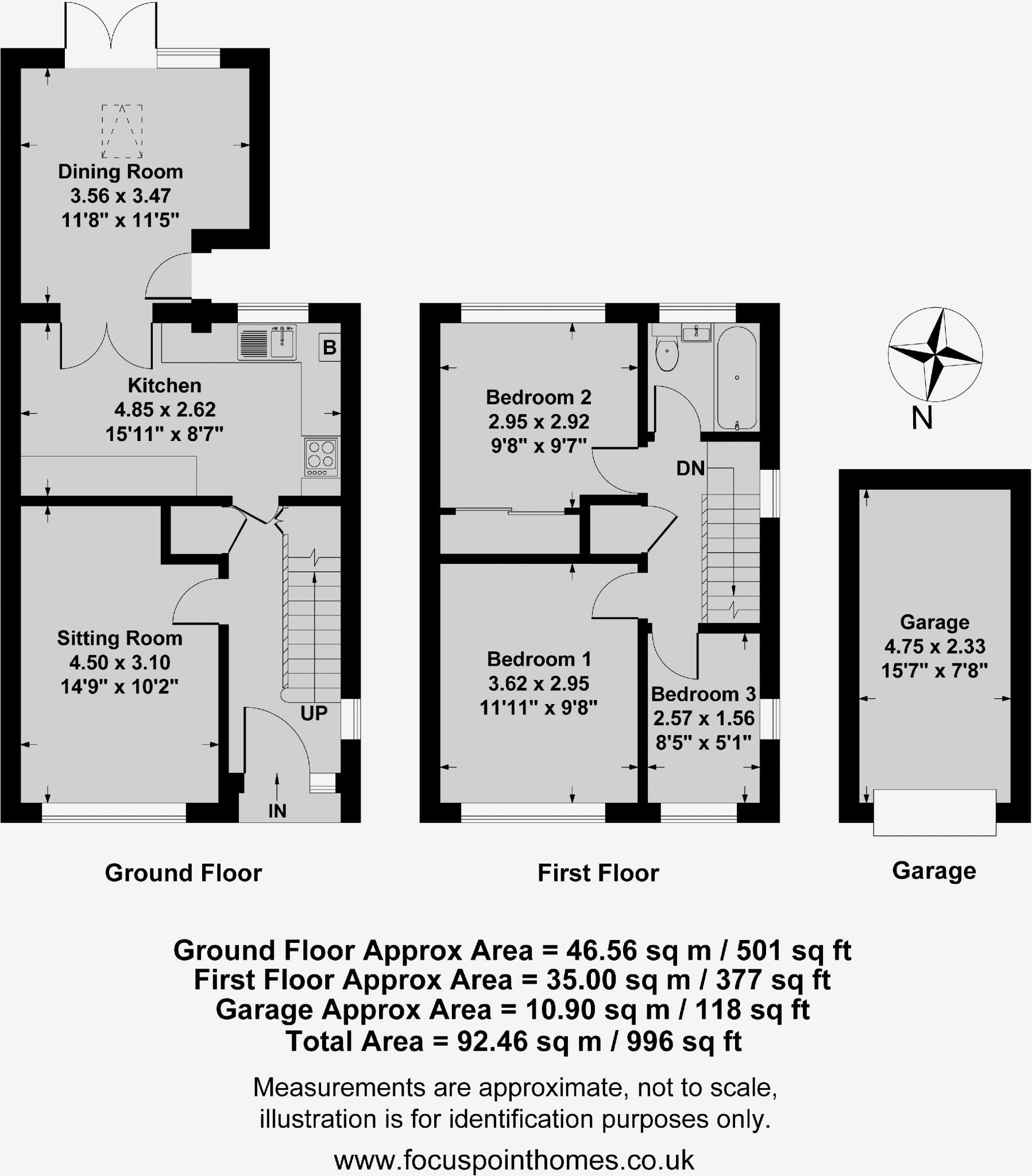 21, Austin Drive, Banbury floorplan
