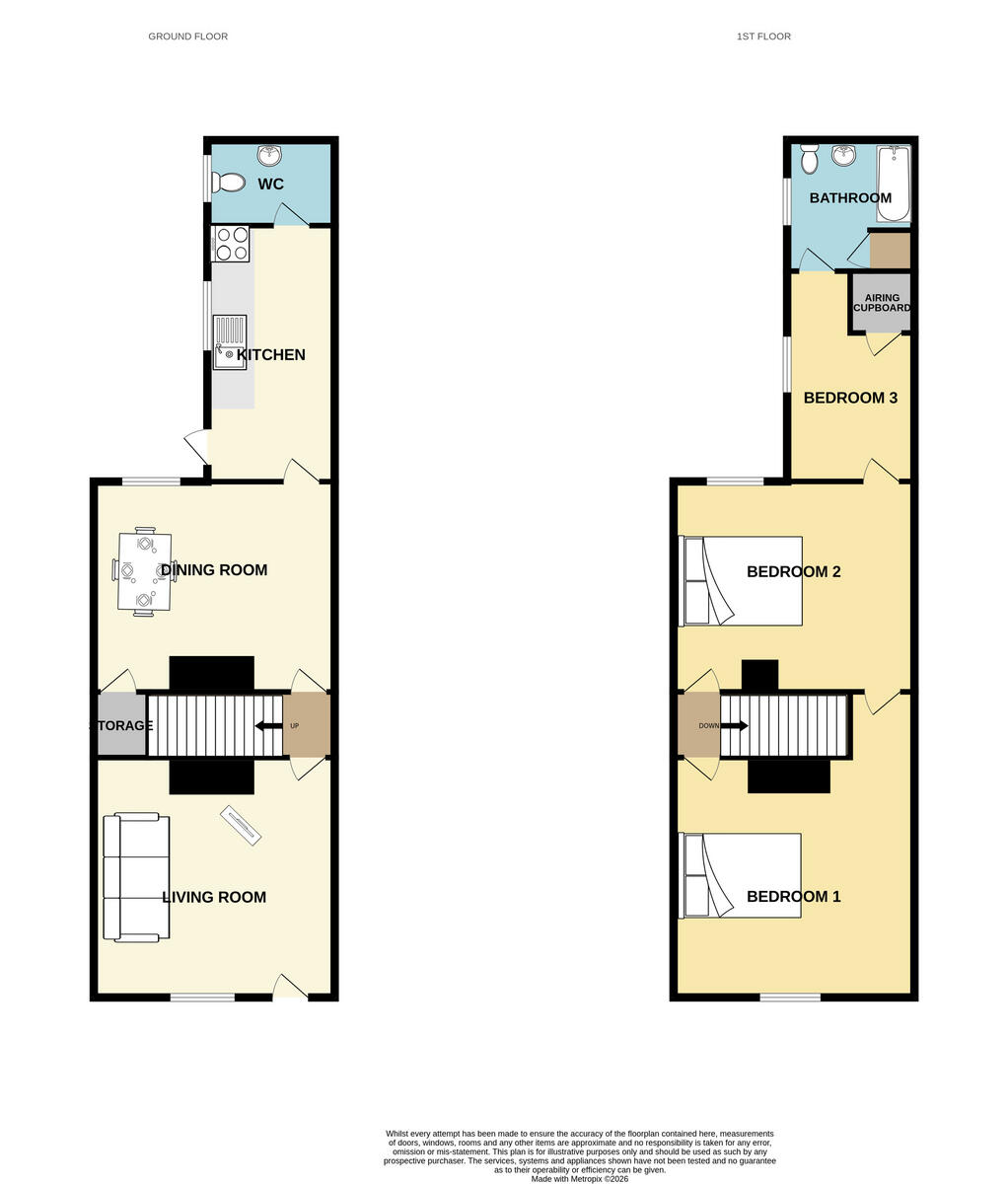 Middle Market Road, Great Yarmouth floorplan