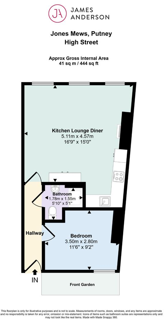 Putney High Street, London floorplan