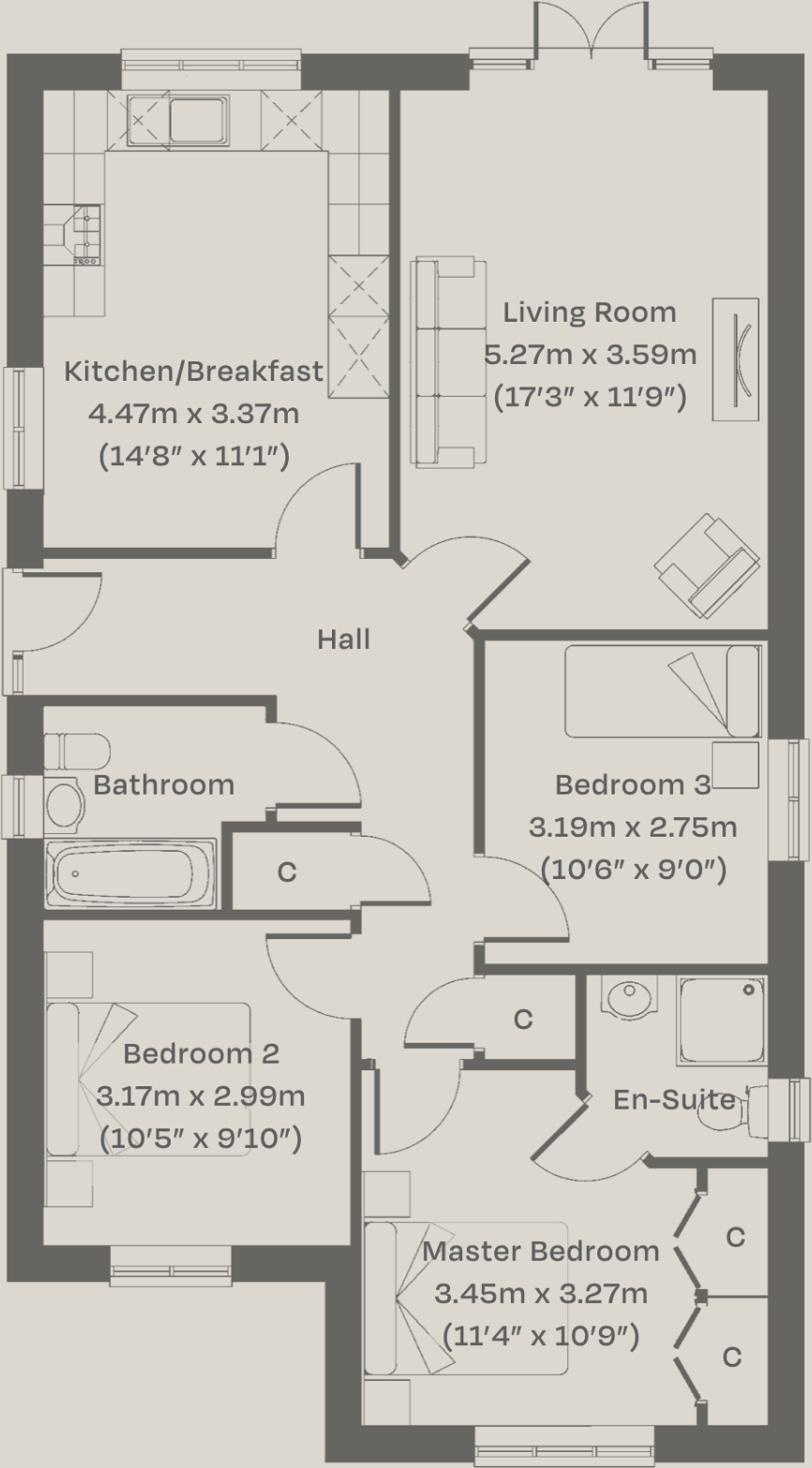 Poppyfields Drive, 
Snettisham, 
Norfolk, 
PE31 7UD
 floorplan