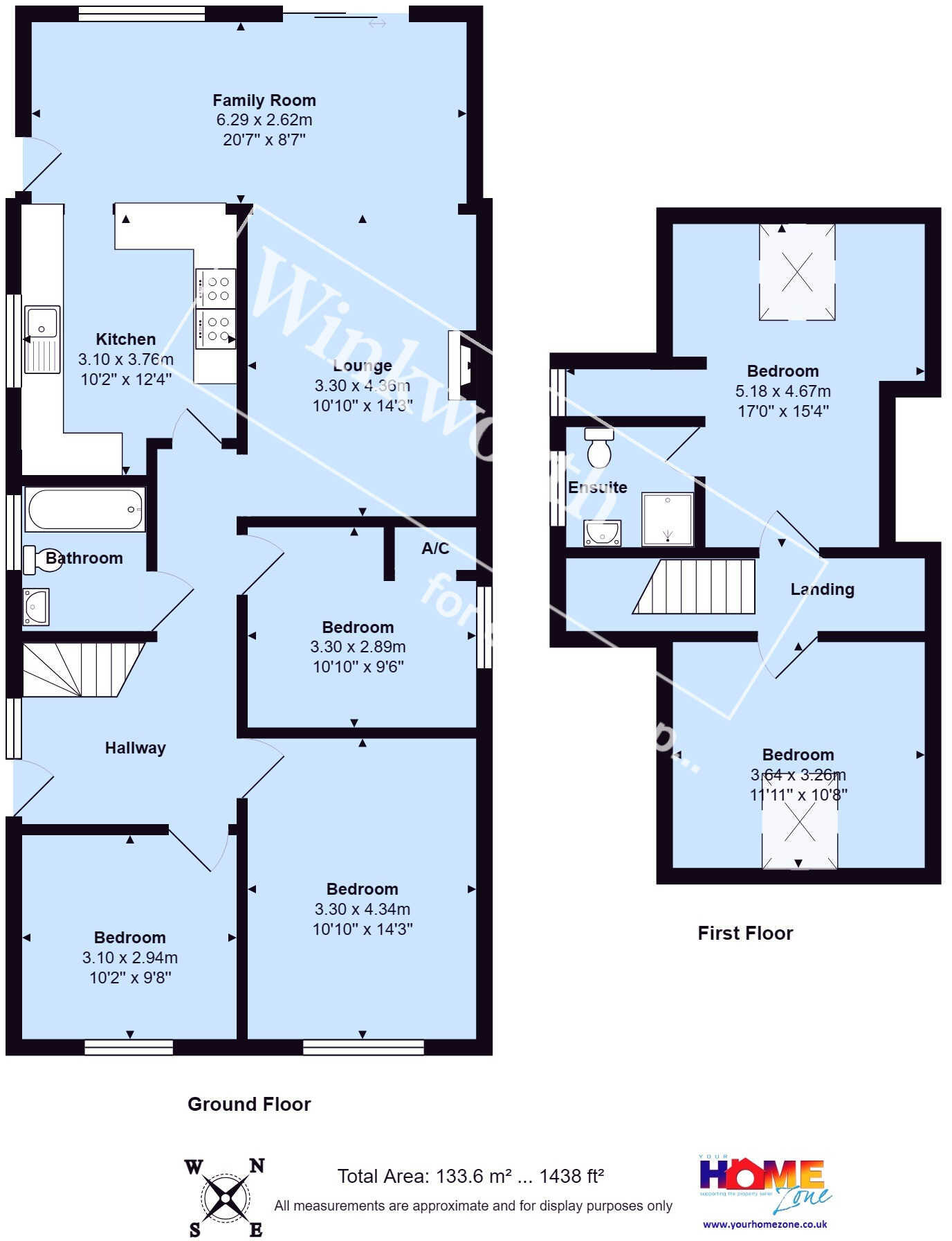 Southwood Avenue, Walkford, Christchurch, BH23 floorplan