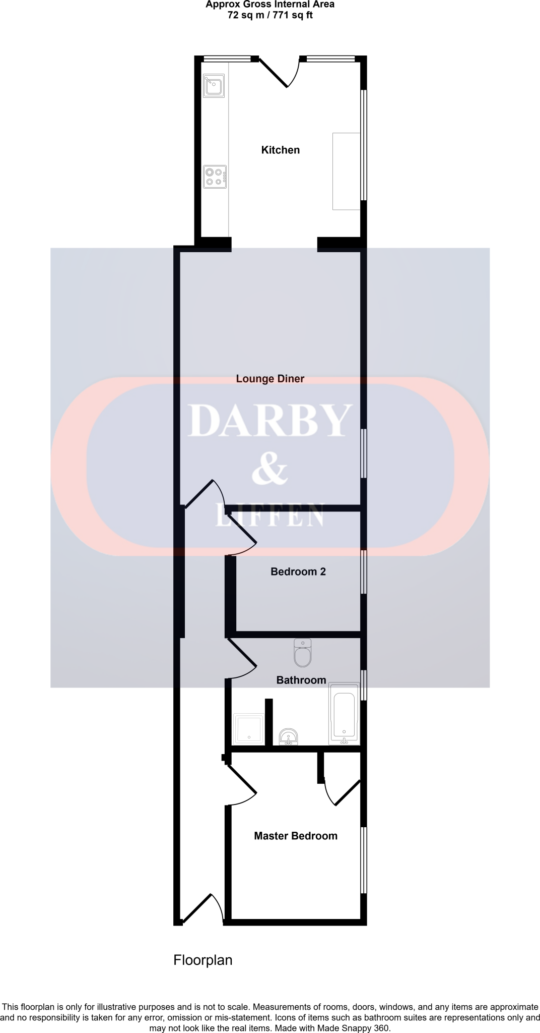 Avondale Road, Gorleston floorplan