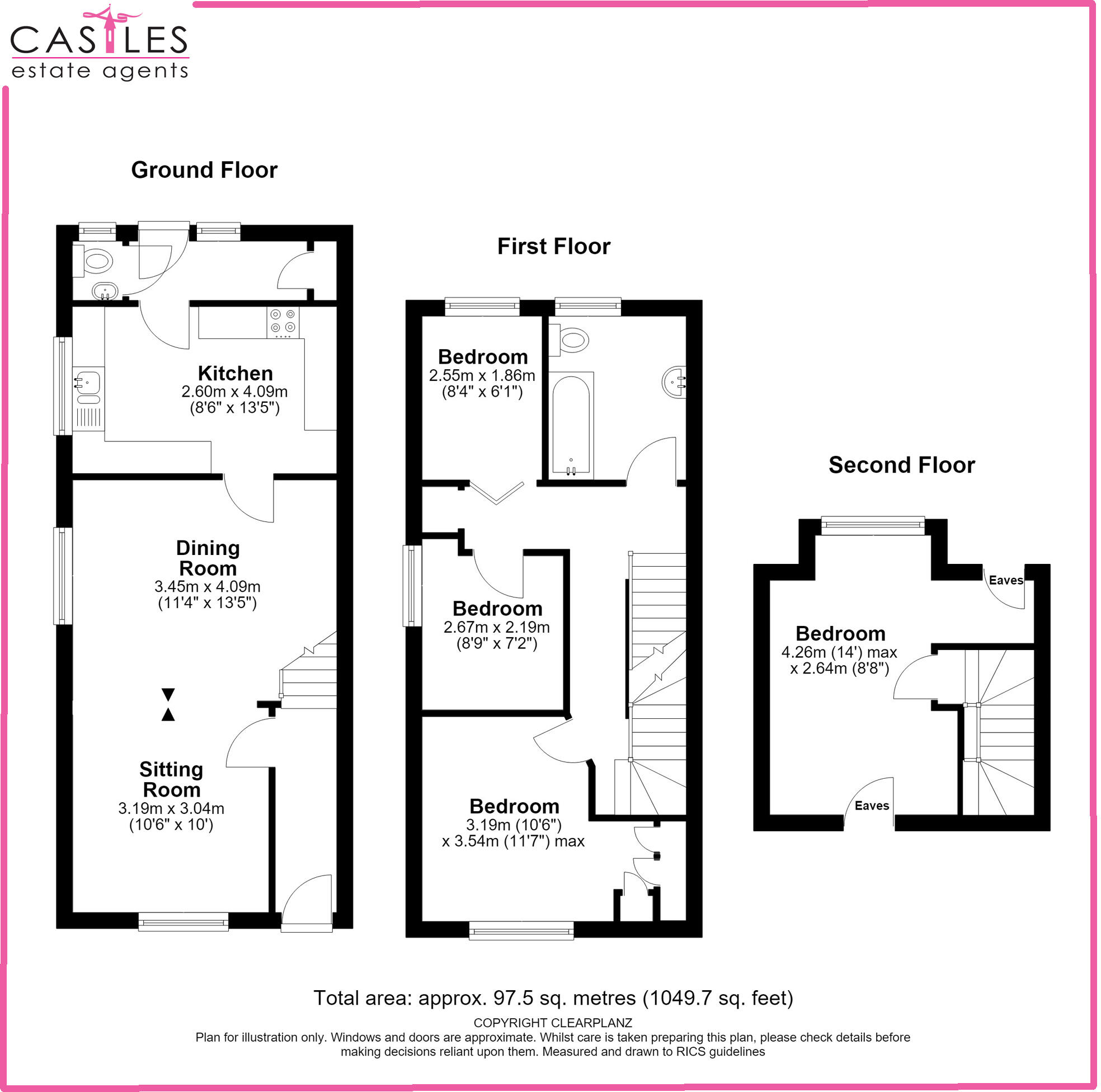 South Street, Andover, Hampshire floorplan