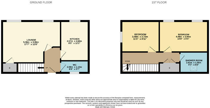 31 Whitepark Gardens, Castle Douglas, DG7 1GD floorplan