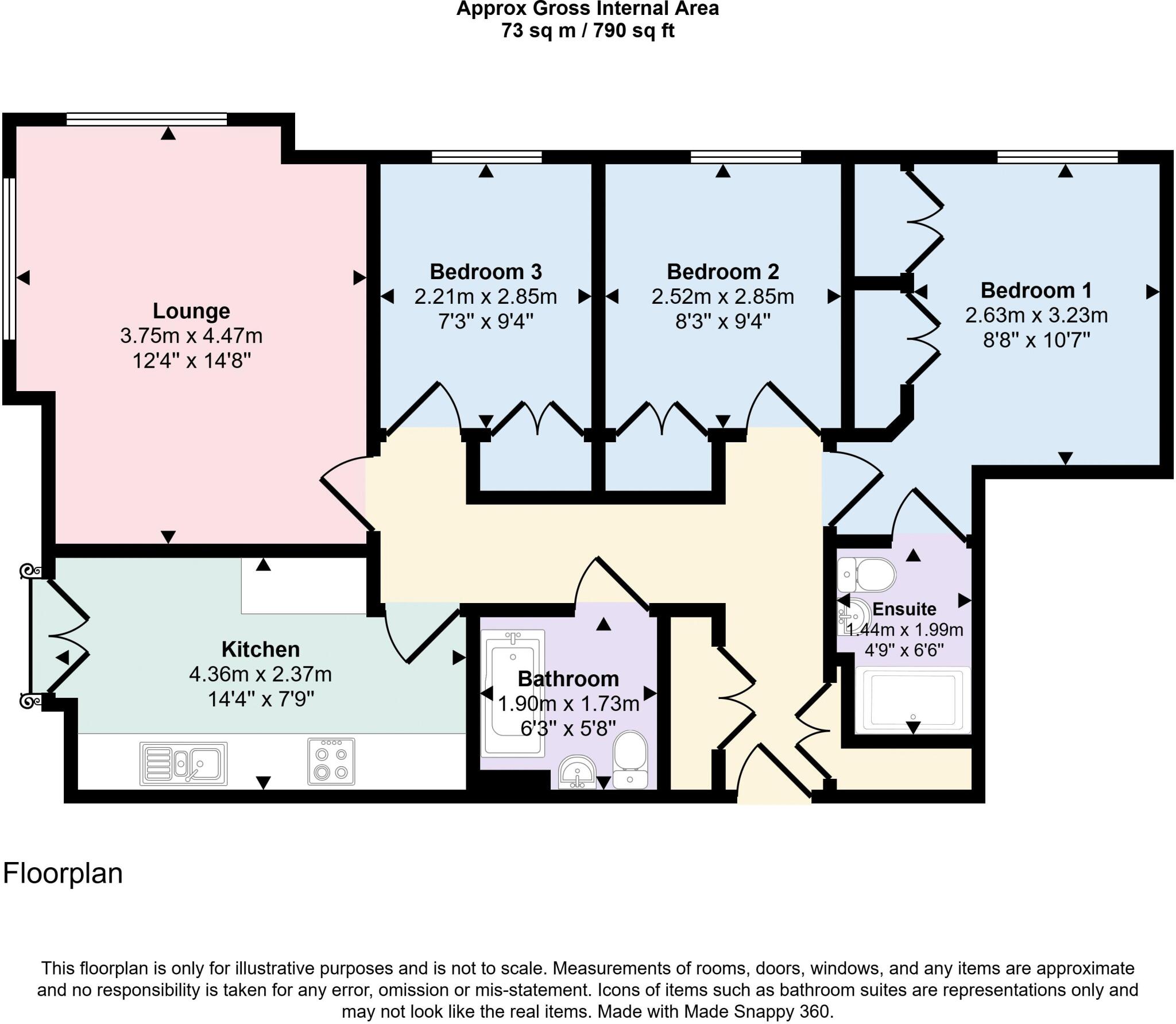 Orissa Drive, Dumbarton floorplan