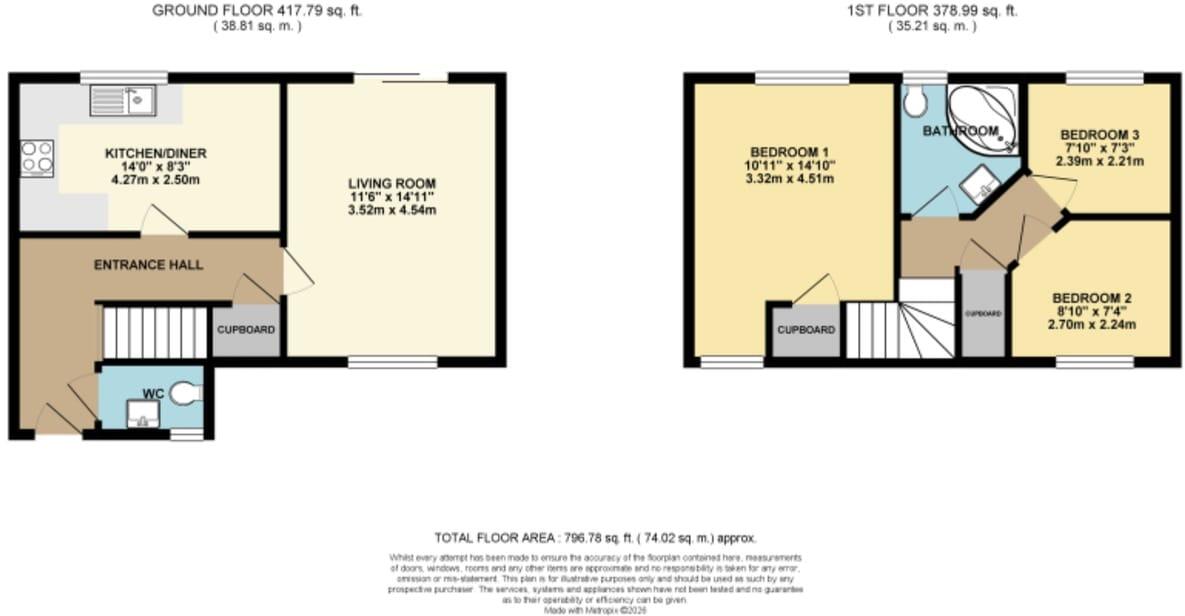 Thorneycroft Road, East Morton, Keighley, BD20 floorplan