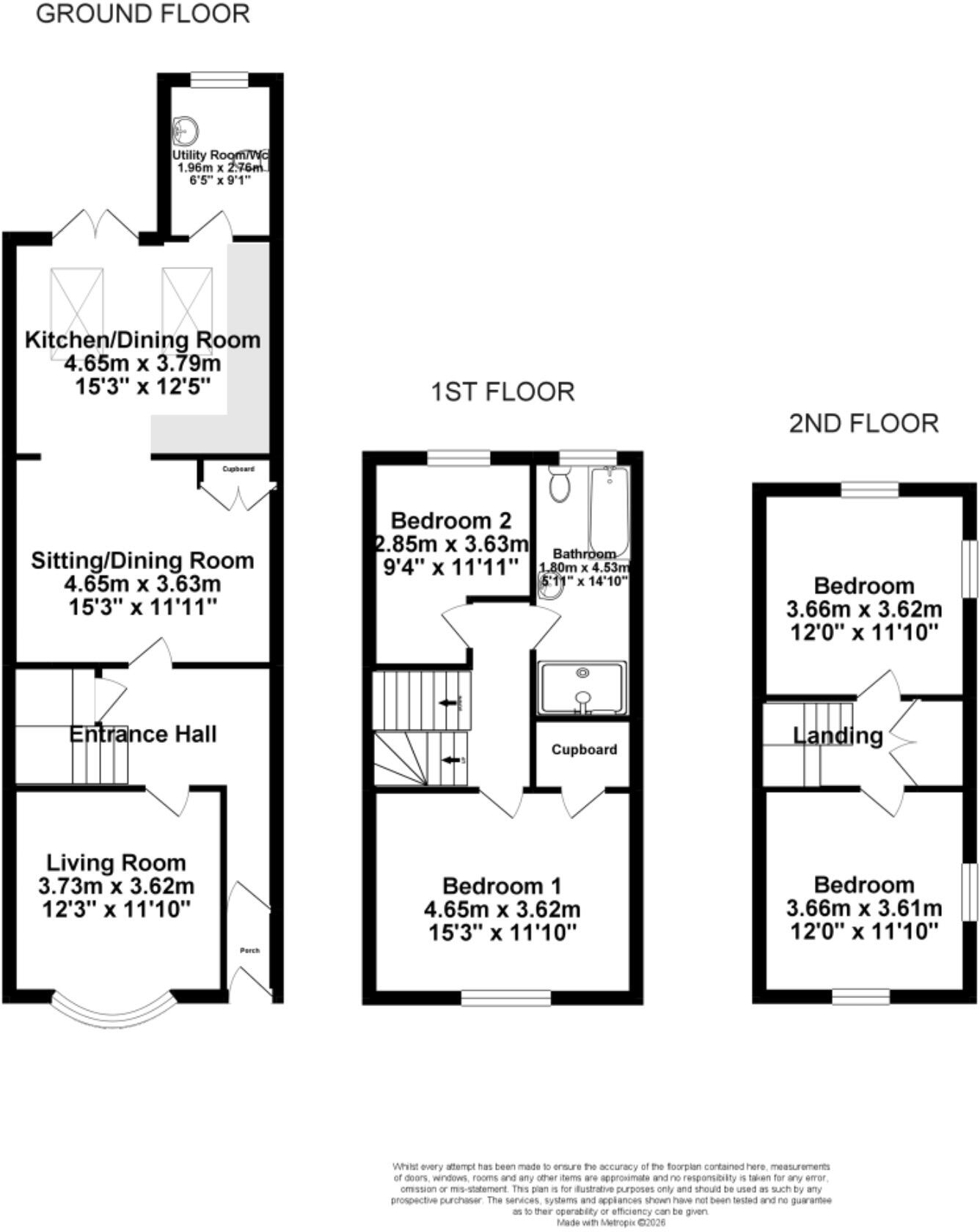 Beaufort Road, Staple Hill floorplan