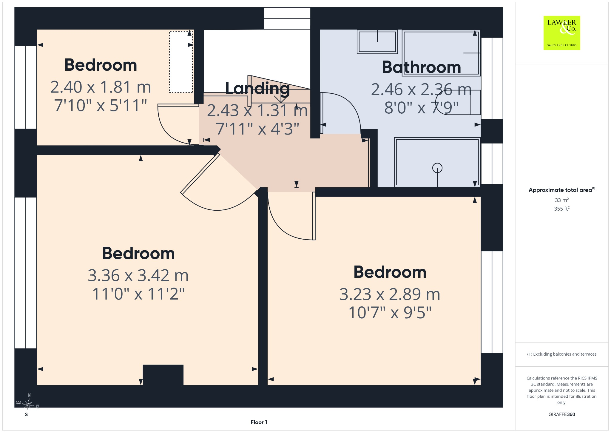 Bosden Avenue, Hazel Grove, Stockport, Cheshire, SK7 4LH floorplan
