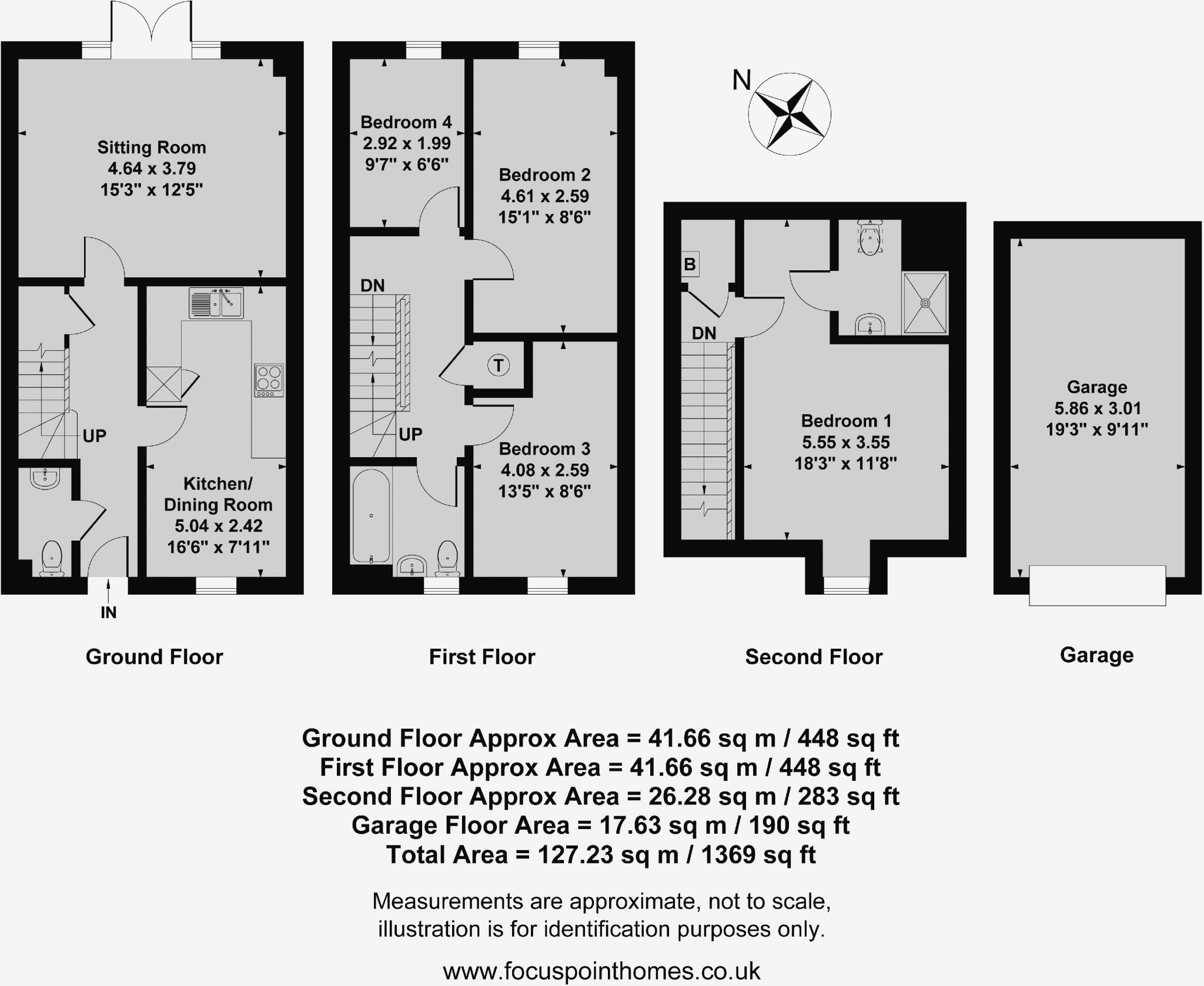 55, Bourton Road, Banbury floorplan