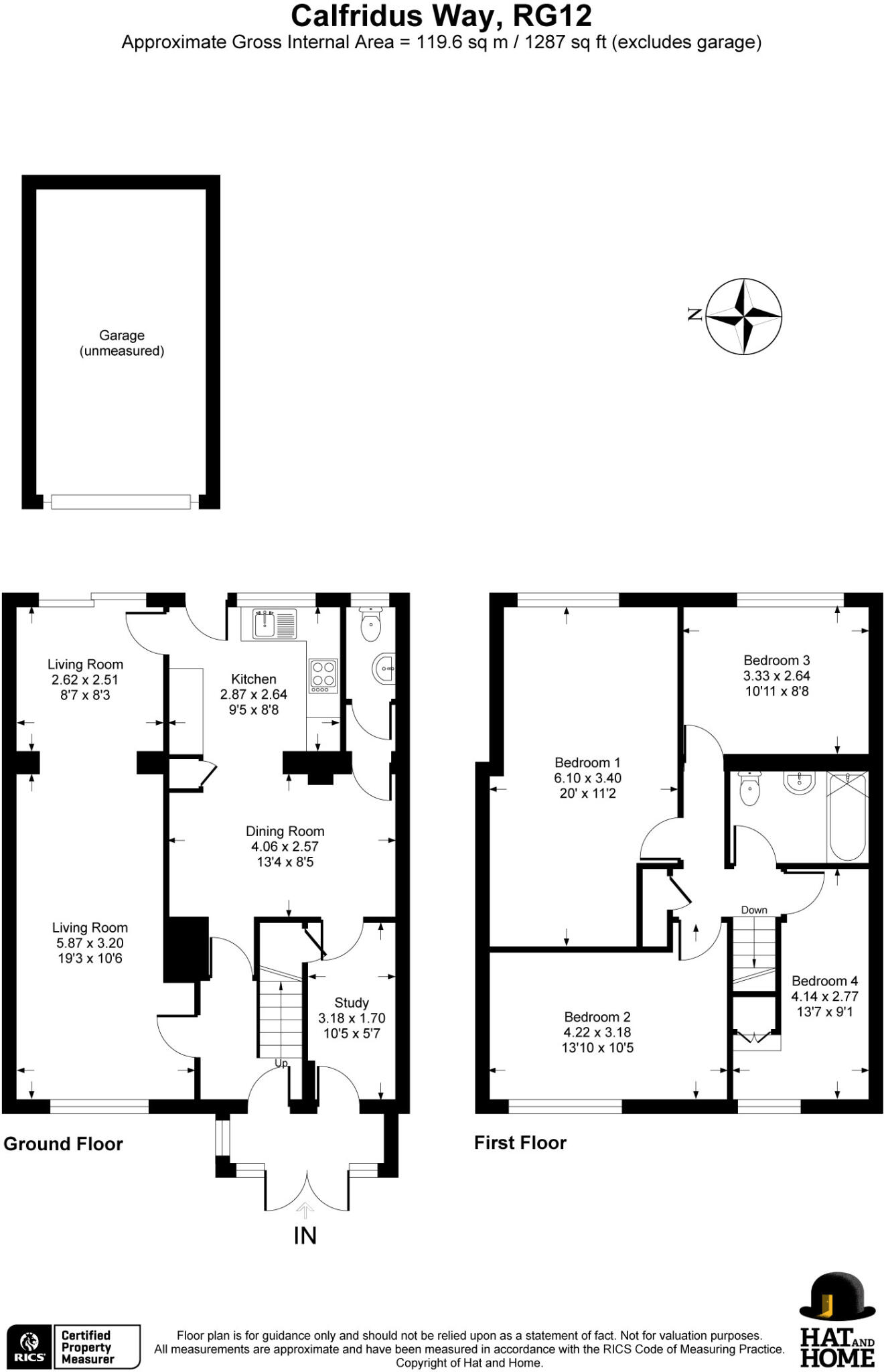 Calfridus Way, Bracknell, Berkshire, RG12 floorplan