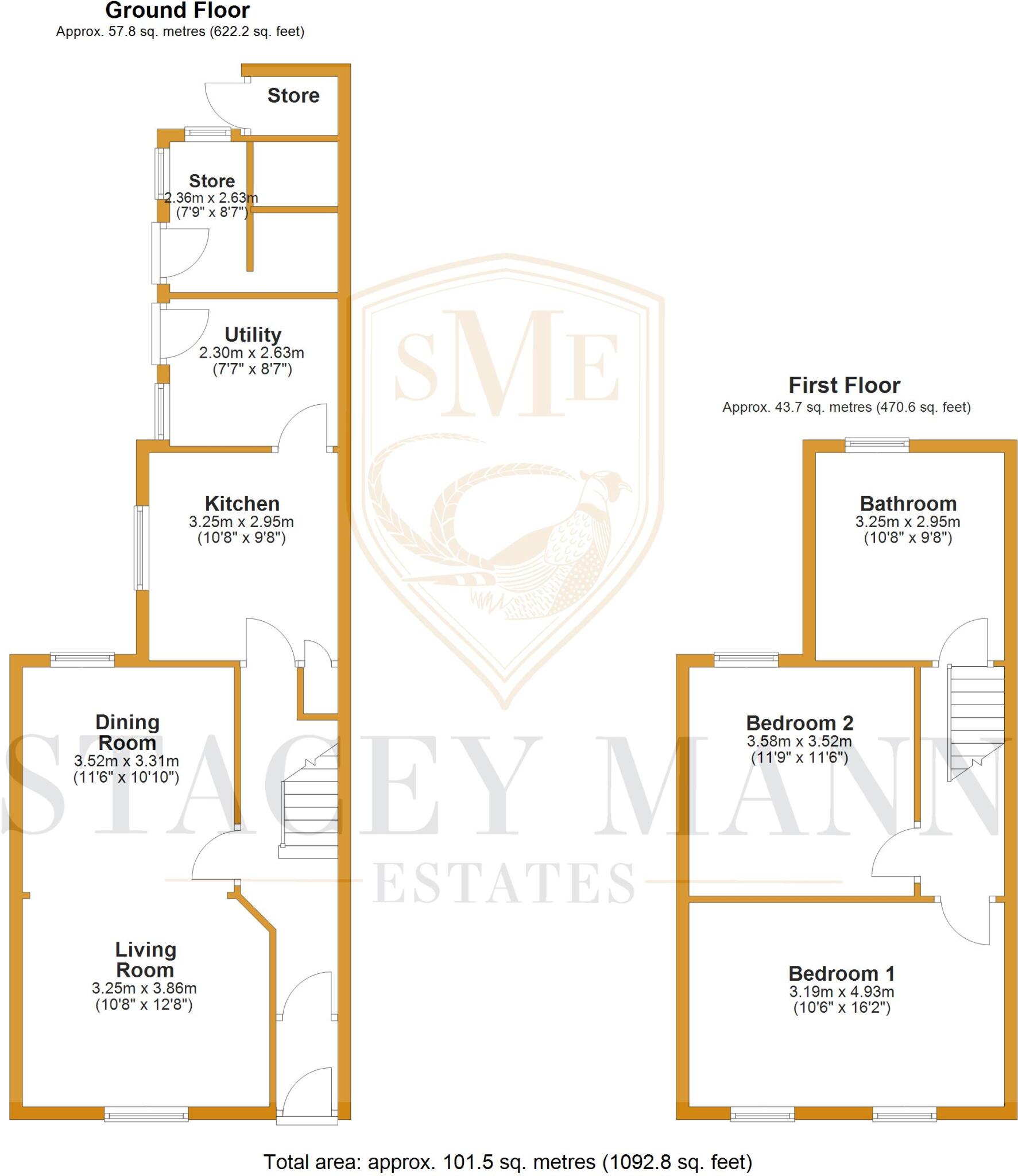 Rosevean Terrace, Penzance, TR18 floorplan