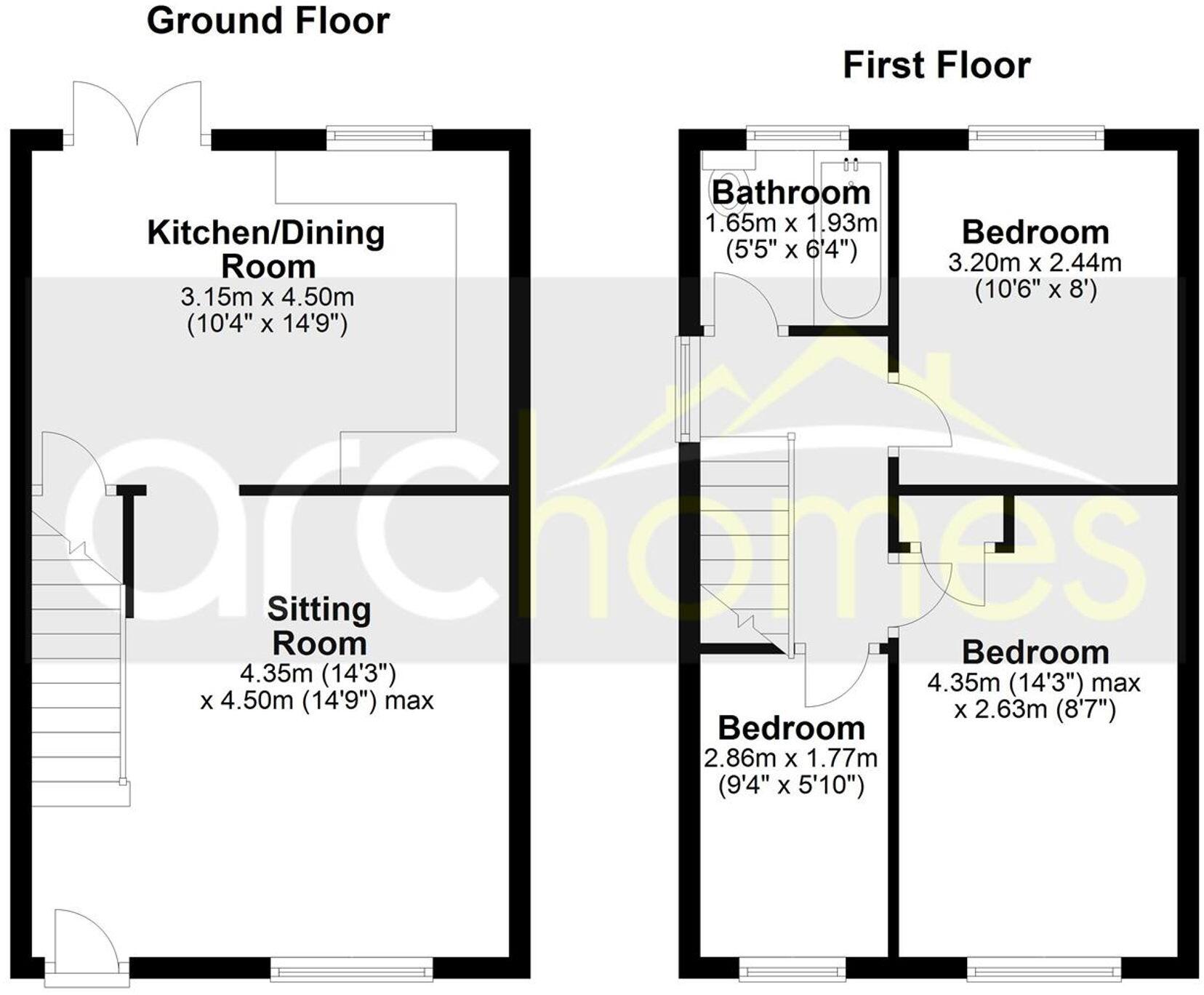 Sarah Street, Hindley Green, WN2 floorplan