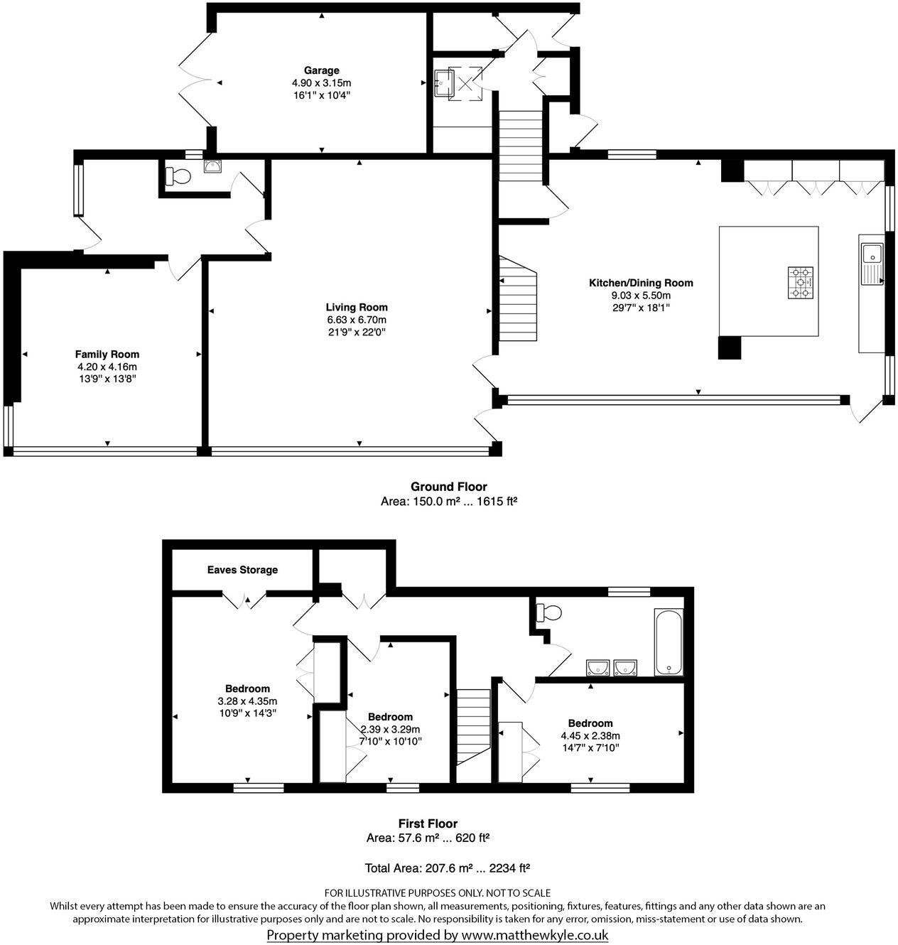 Thunder Court, Ware, SG12 floorplan