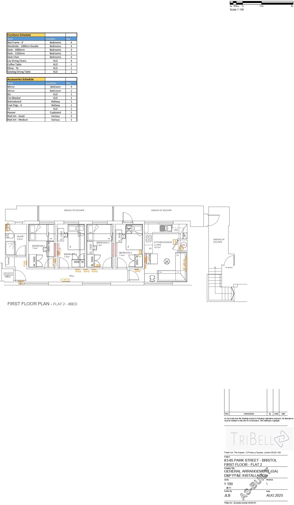 Flat 2, 83/85, Park Street BS1 5PJ floorplan