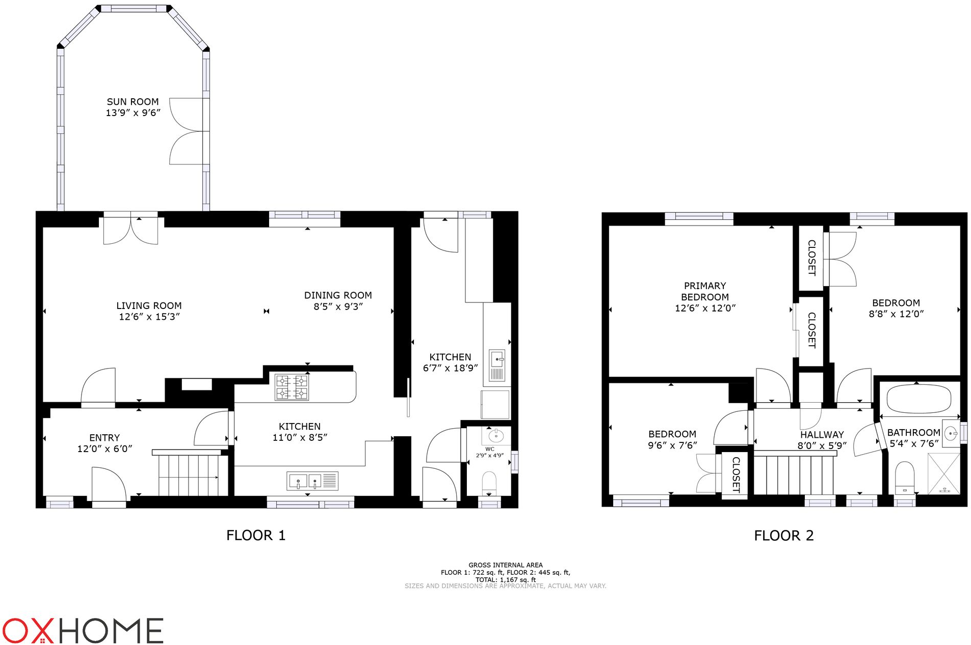 Hawkins Way, Wootton, OX13 floorplan
