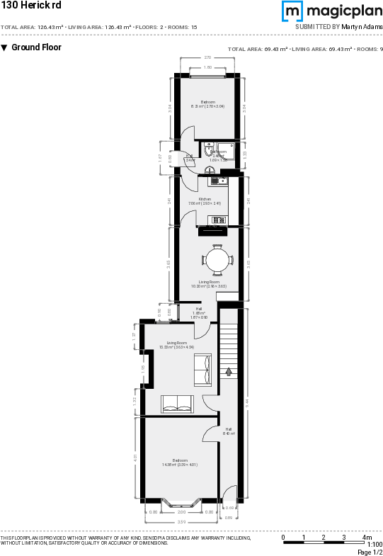 Herrick Road, Loughborough floorplan