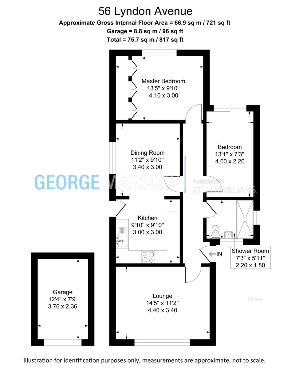 Lyndon Avenue, Wigan, WN6 floorplan