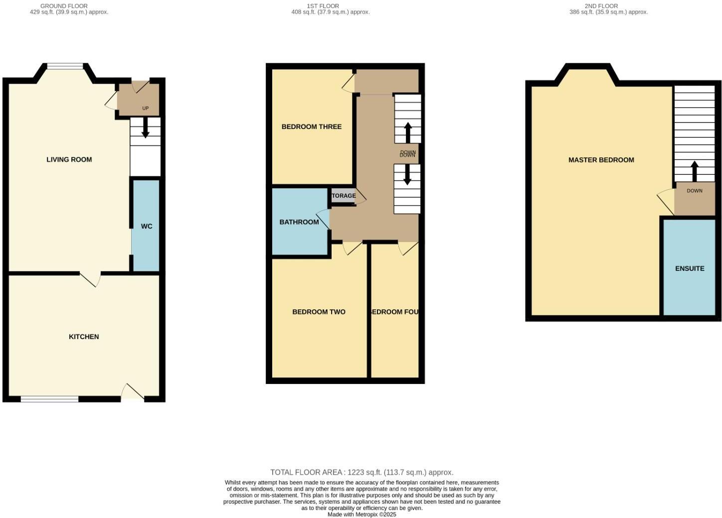 Percy Street, Bishop Auckland floorplan