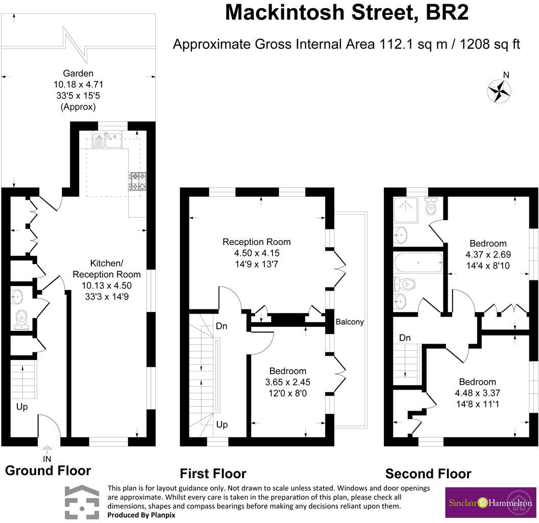 Mackintosh Street, Bromley floorplan