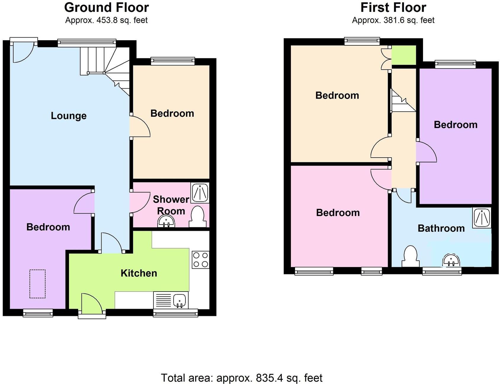 Heron Drive, Lenton, NG7 floorplan