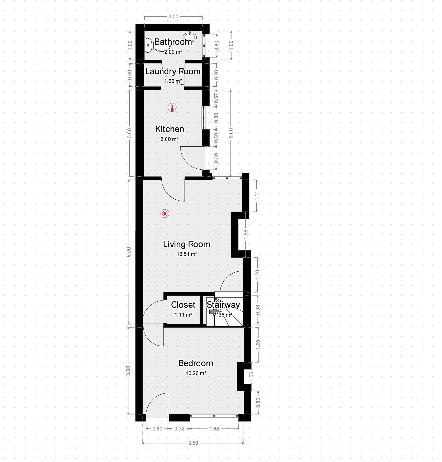 Caldwell Street, Loughborough floorplan