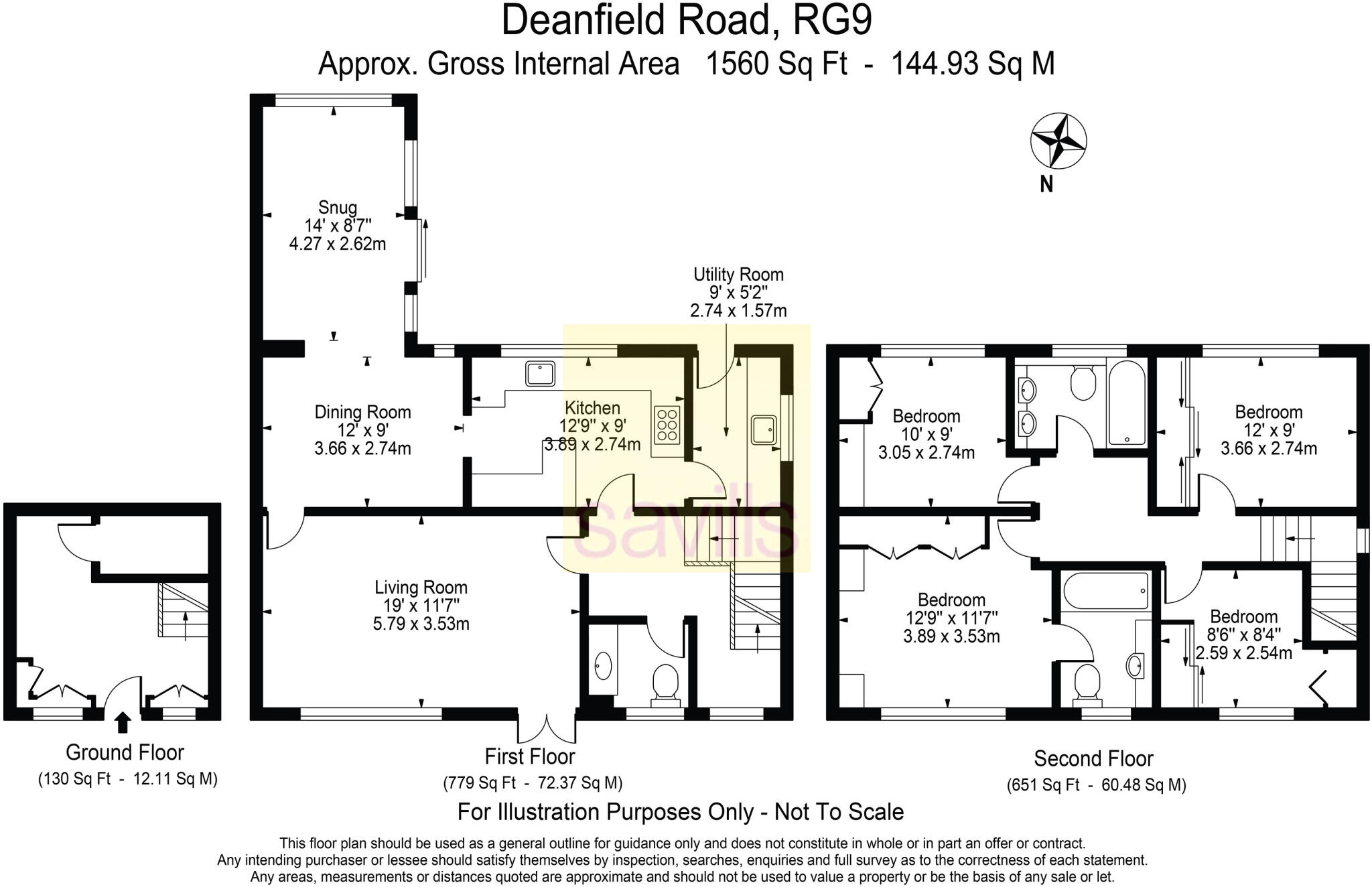 Deanfield Road, Henley-on-Thames, Oxfordshire, RG9 floorplan