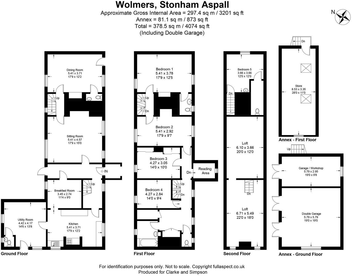 Stonham Aspal, Nr Stowmarket, Suffolk floorplan