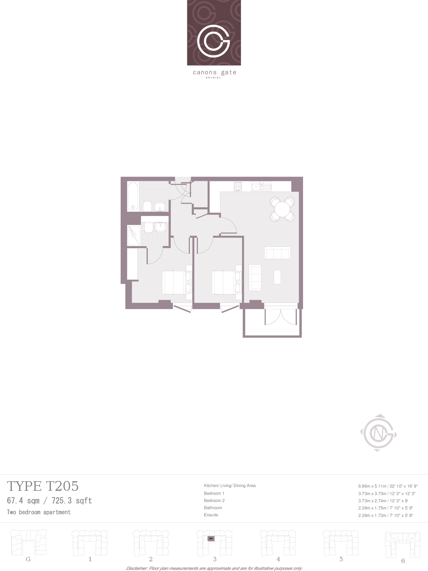 Canons Gate, Canons Way, City Centre, Bristol, Bristol City floorplan